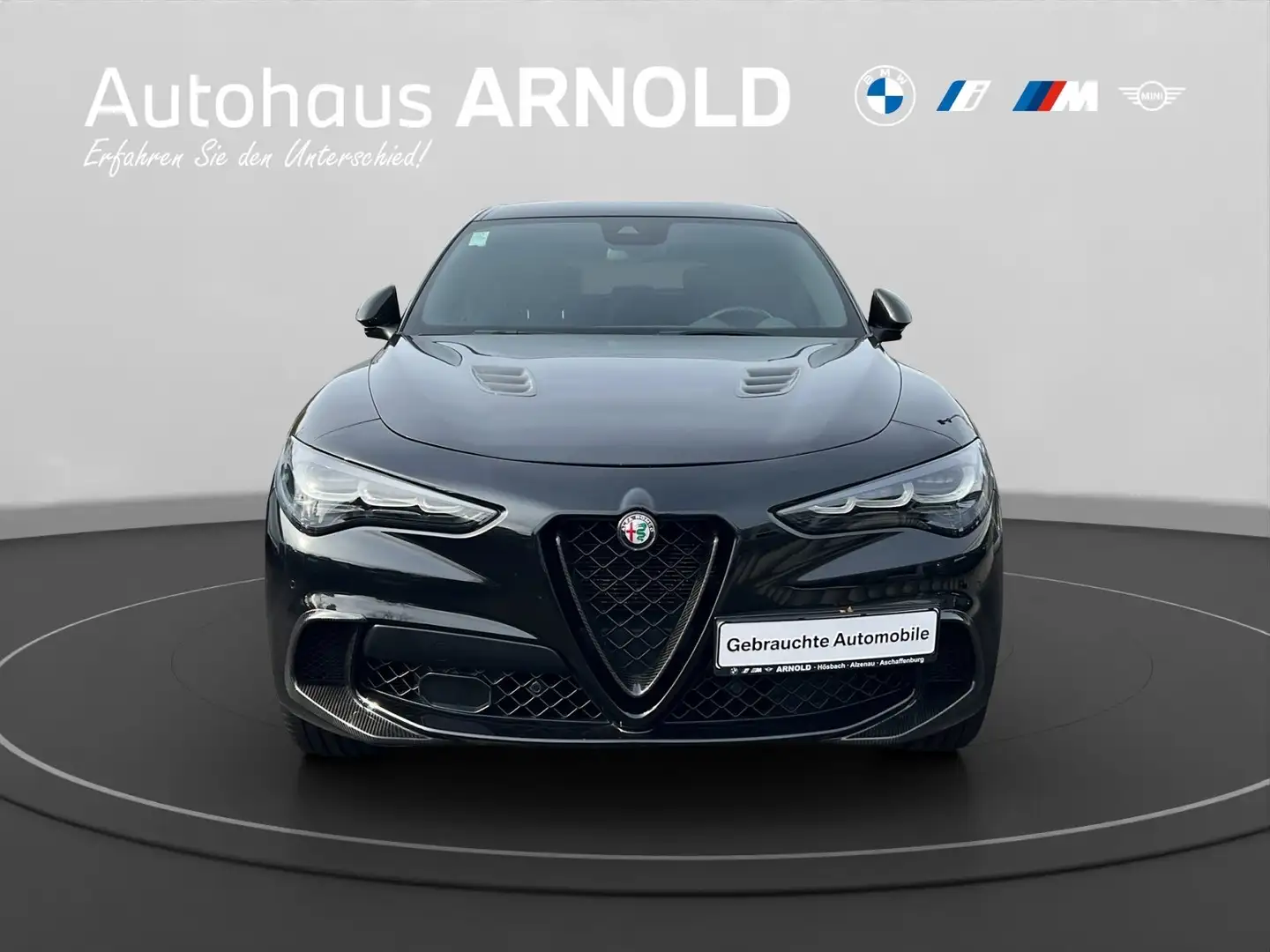 Alfa Romeo Stelvio 2,9 V6 Quadrofoglio ACC Noir - 2