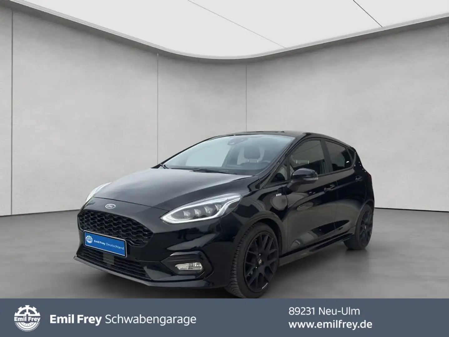 Ford Fiesta 1.0 EcoBoost S&S ST-LINE *NAVI*WINTER PAK* Zwart - 1