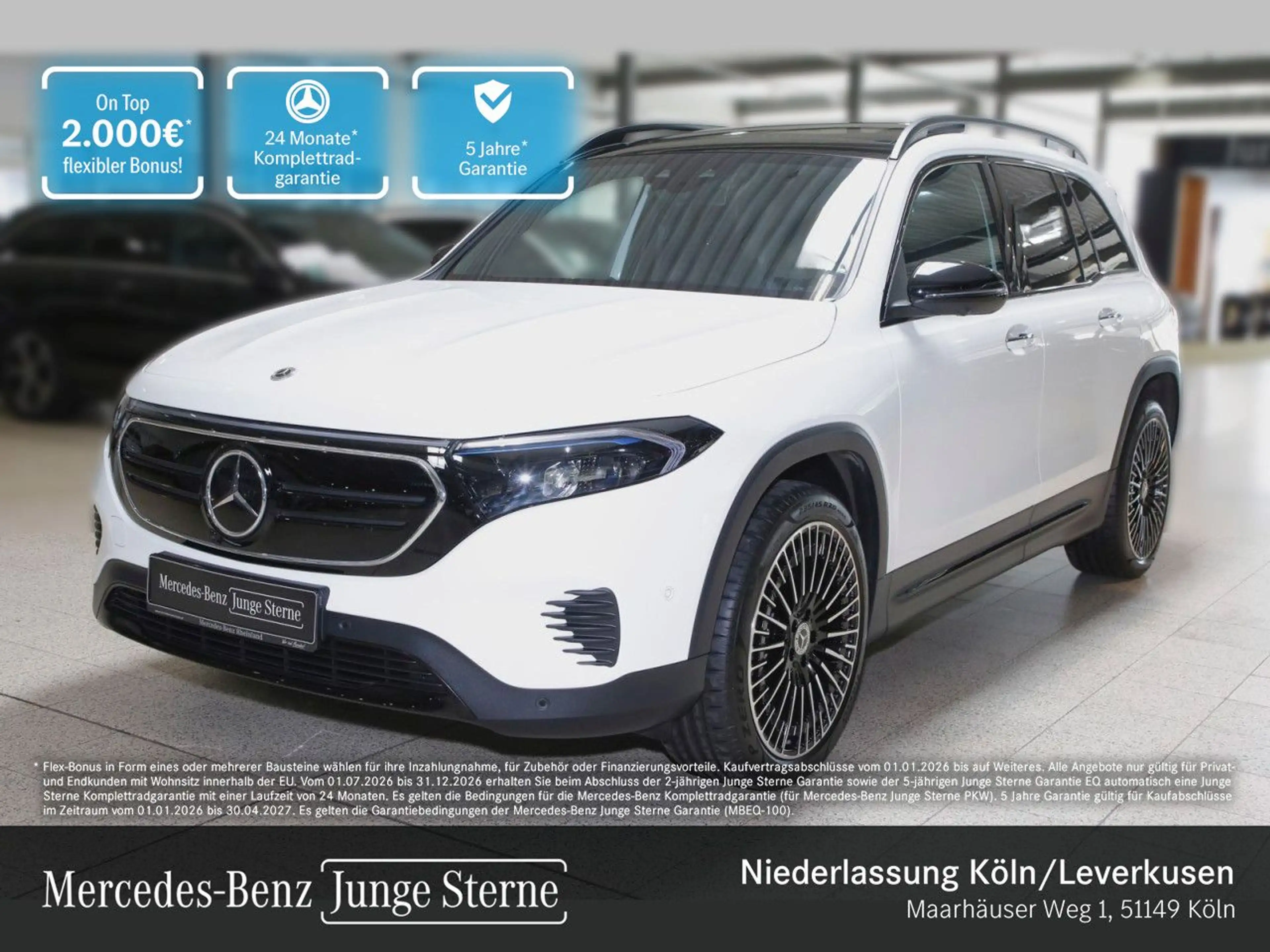 Mercedes-Benz EQB 250 PROG+NIGHT+20"+PLUS-PAKET+PANO+360+KEYLESS
