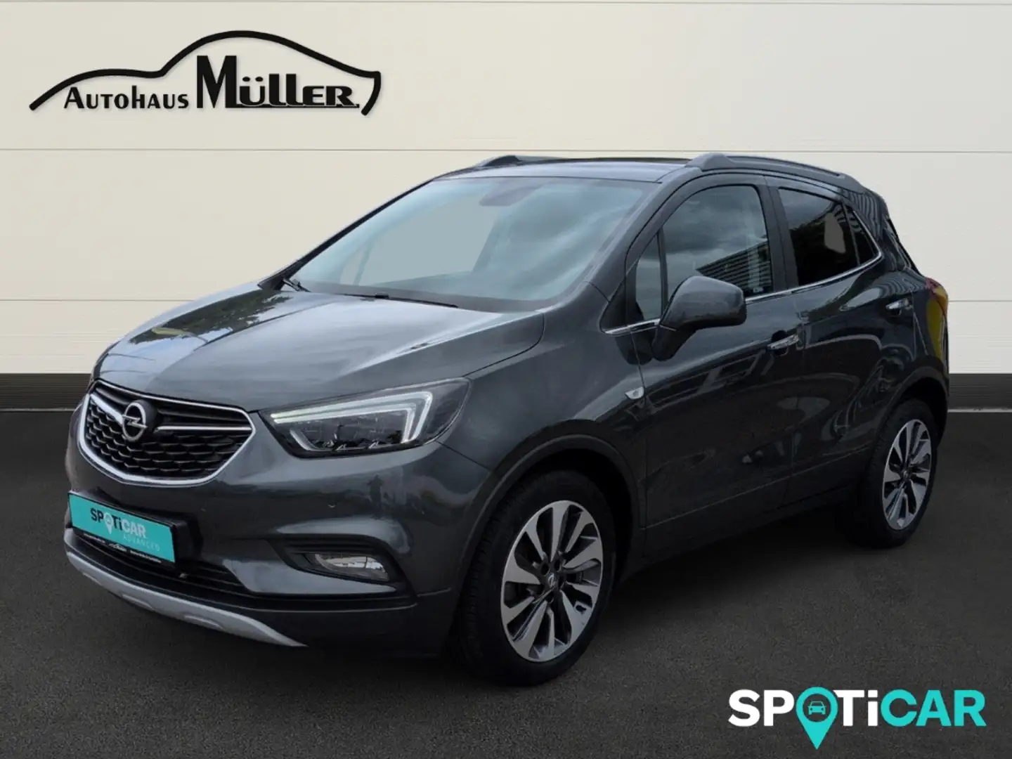Opel Mokka X Innovation 1.4 Turbo AUTO SHZ Navi LED Apple Car Grijs - 1