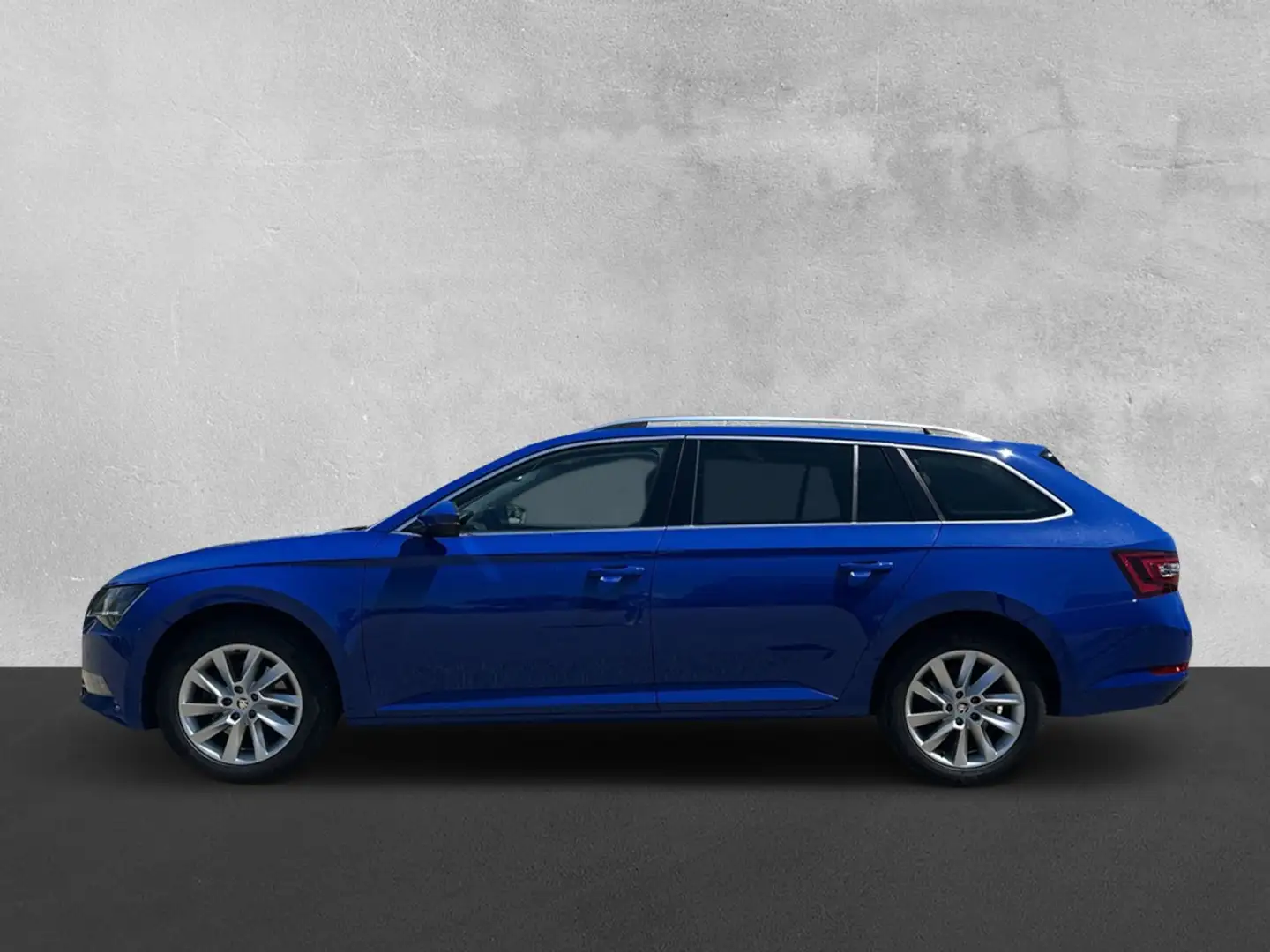 Skoda Superb Combi 2.0 TDI Premium Edition 4x4 Klima Xenon Bleu - 2