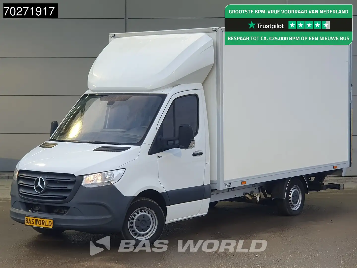 Mercedes-Benz Sprinter 314 CDI Automaat Laadklep Zijdeur Bakwagen Camera Wit - 1