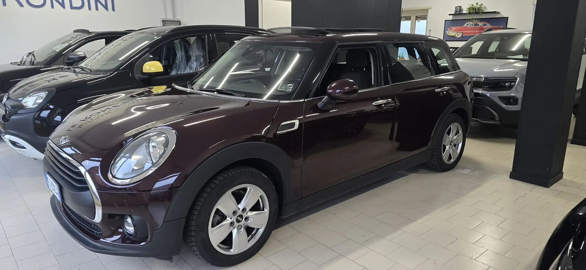 MINI One D Clubman TETTO PANORAMA-SPECCHI RICHIUDIBILI-X NEOPATENTATI Mauve - 1