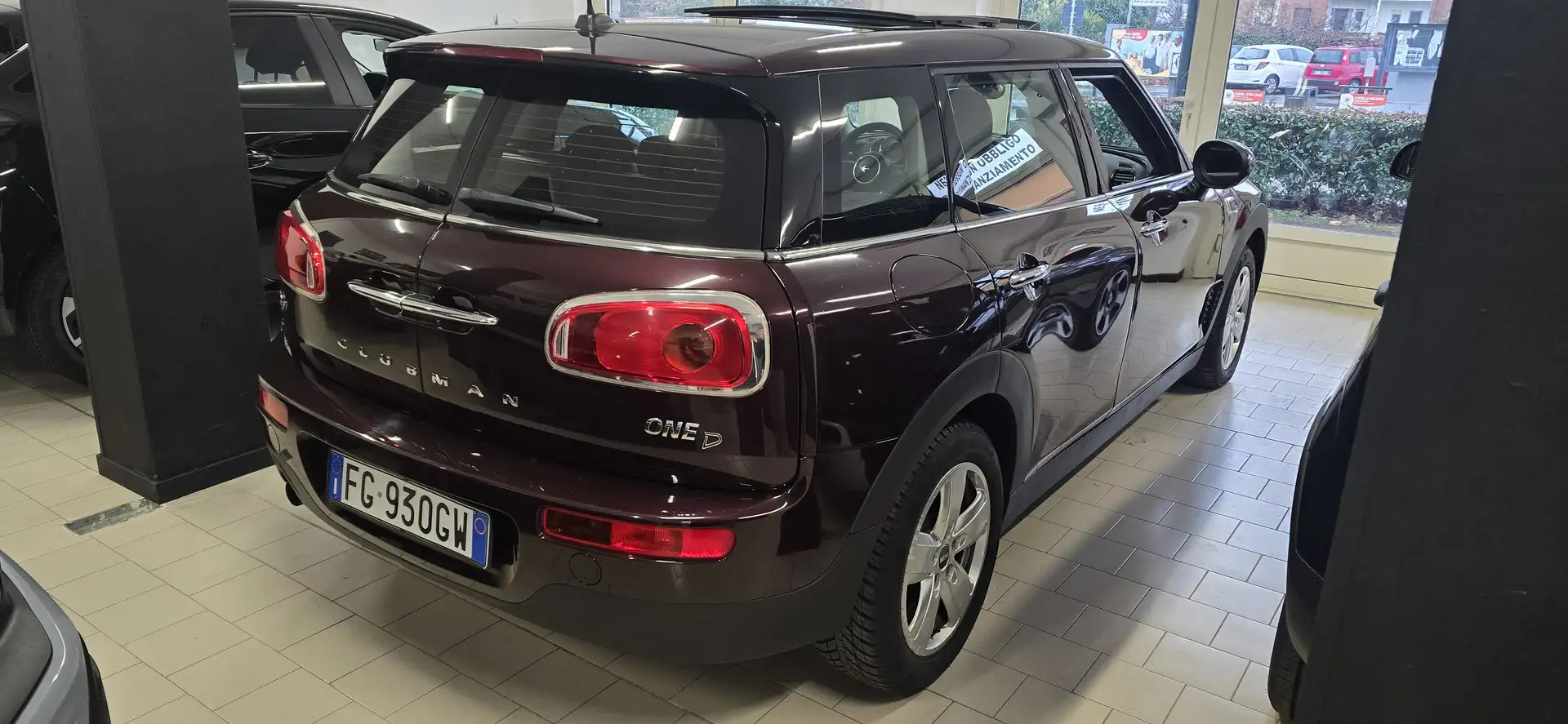 MINI One D Clubman TETTO PANORAMA-SPECCHI RICHIUDIBILI-X NEOPATENTATI Mauve - 2