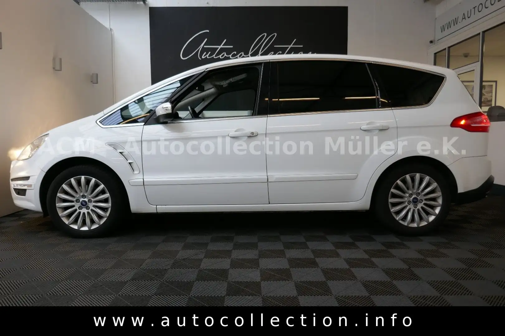 Ford S-Max Titanium*1.Hand*AHK*PDC*Alu*Klima*Sitzh* Weiß - 2