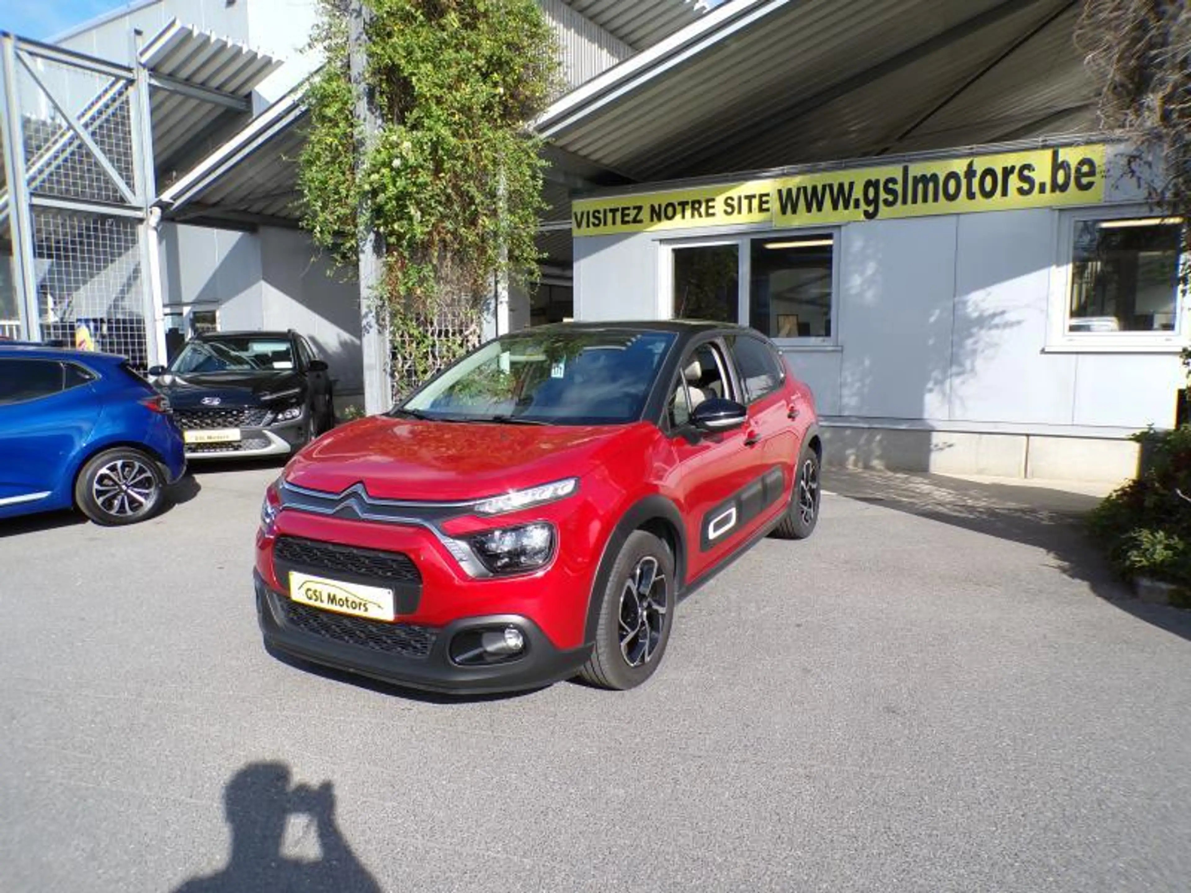 Citroen C3 1.2 110cv Automatique rouge 10/22 56572km Airco