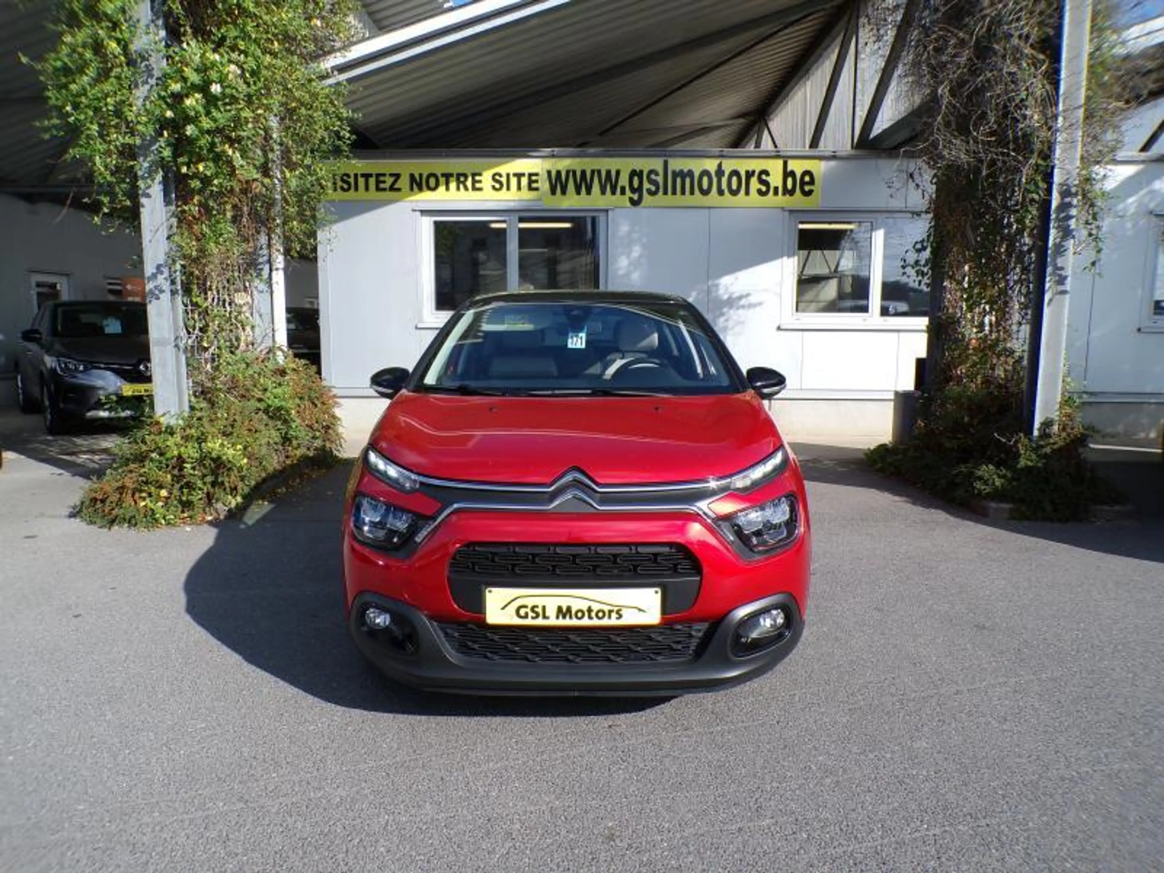 Citroen C3 1.2 110cv Automatique rouge 10/22 56572km Airco — photo 2