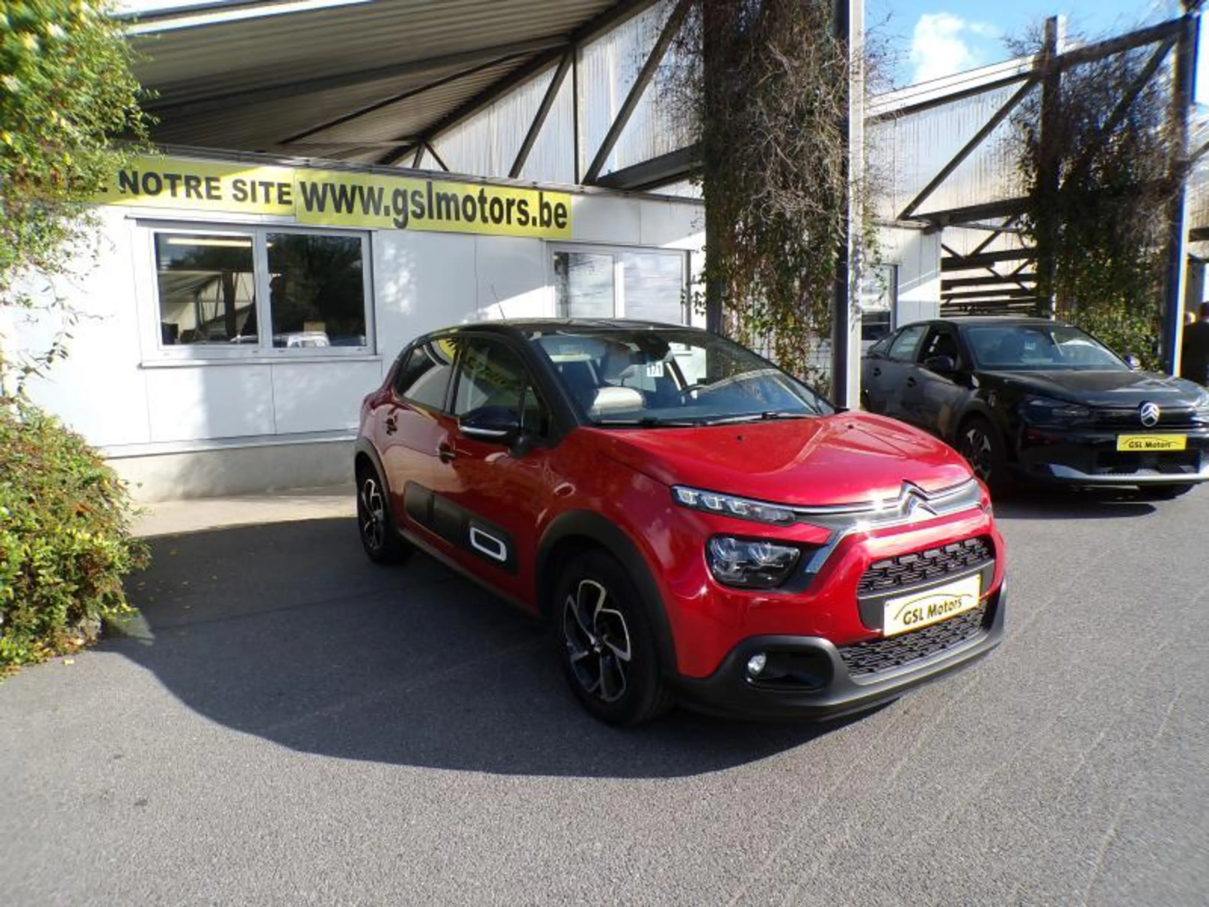 Citroen C3 1.2 110cv Automatique rouge 10/22 56572km Airco — photo 3