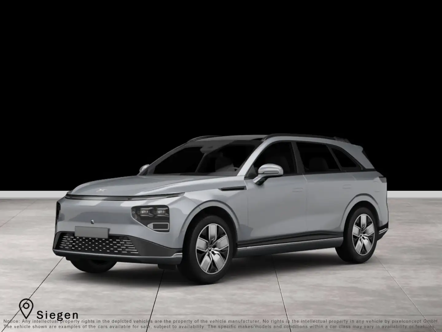 Xpeng G9 _2024 AWD Performance AHK DAB el. Sitze Argent - 1
