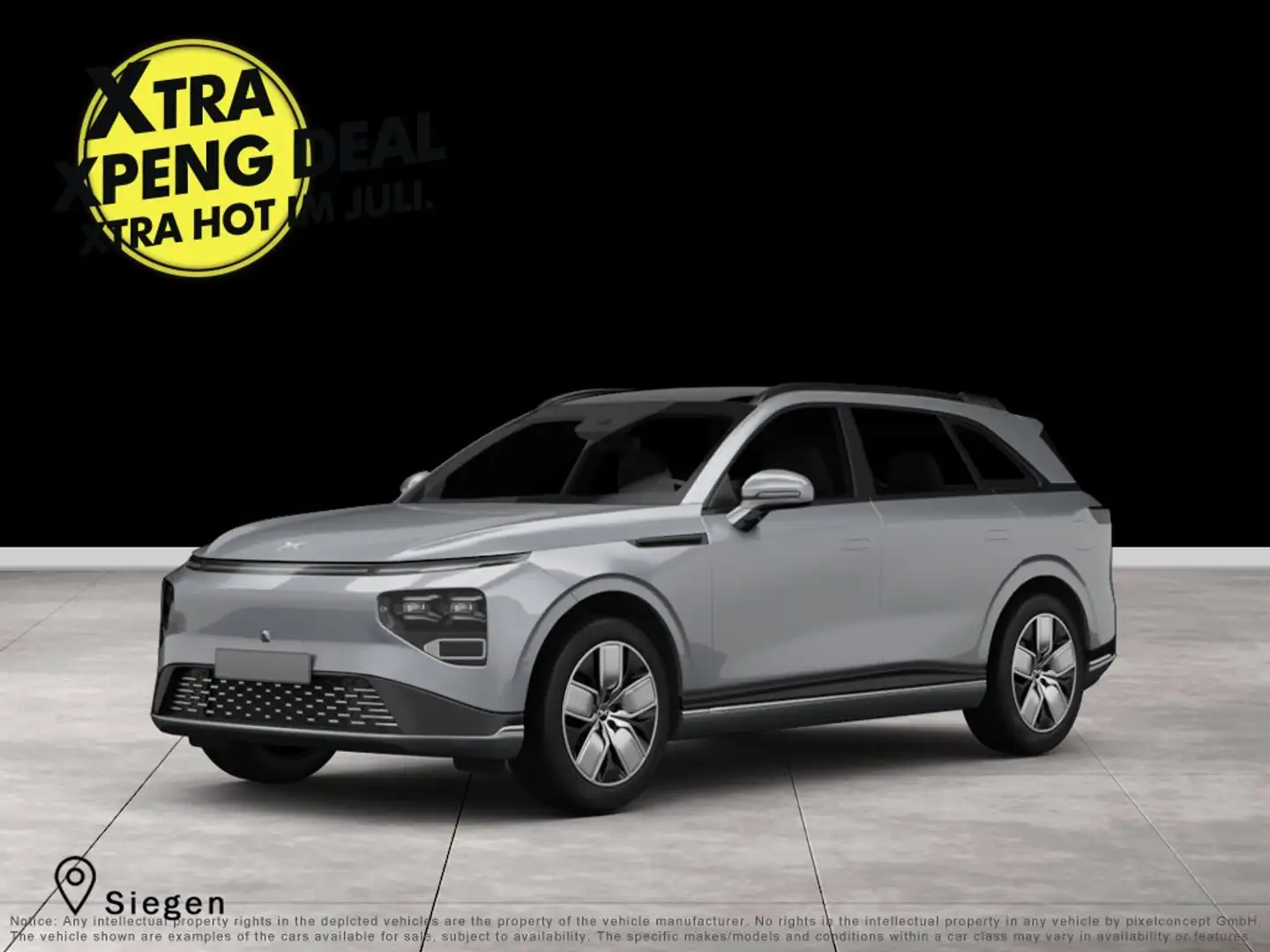 Xpeng G9 _2024 AWD Performance AHK DAB el. Sitze Argento - 1