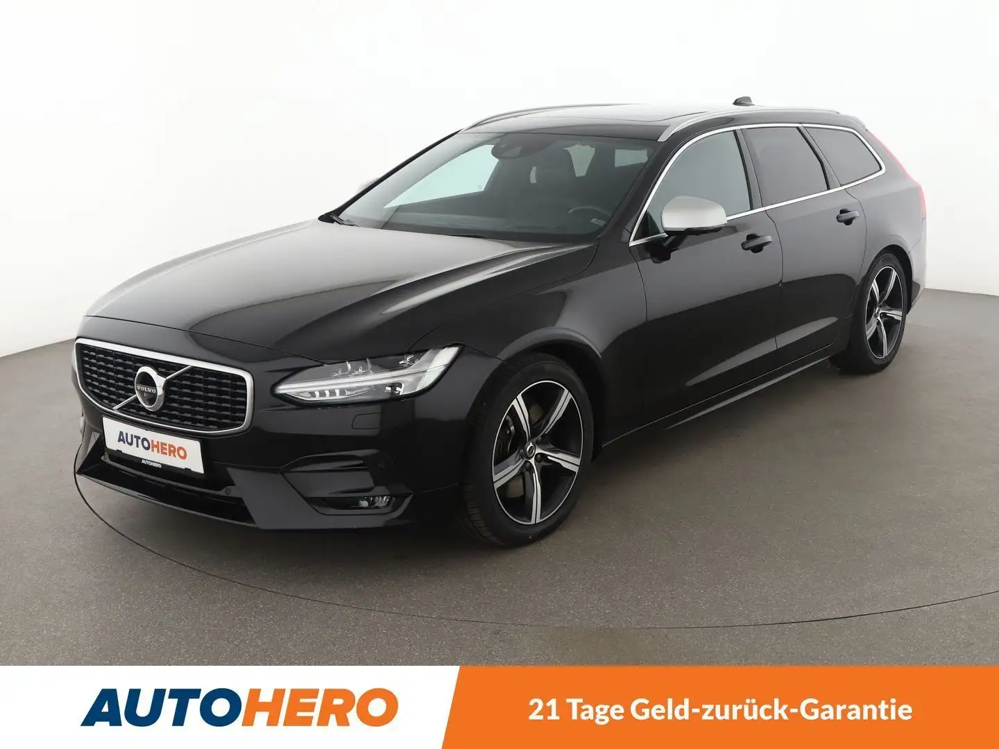 Volvo V90 2.0 T4 R-Design Aut.*NAVI*LED*ACC*CAM*PDC*SHZ* Schwarz - 1