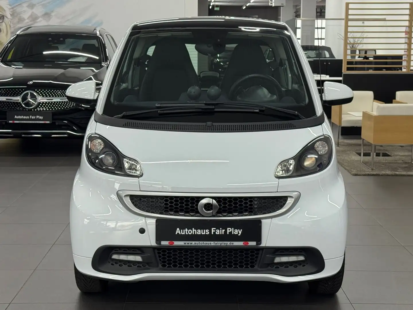 smart forTwo Coupé Brabus/U-FREI/2.HAND/SERVO! Weiß - 2