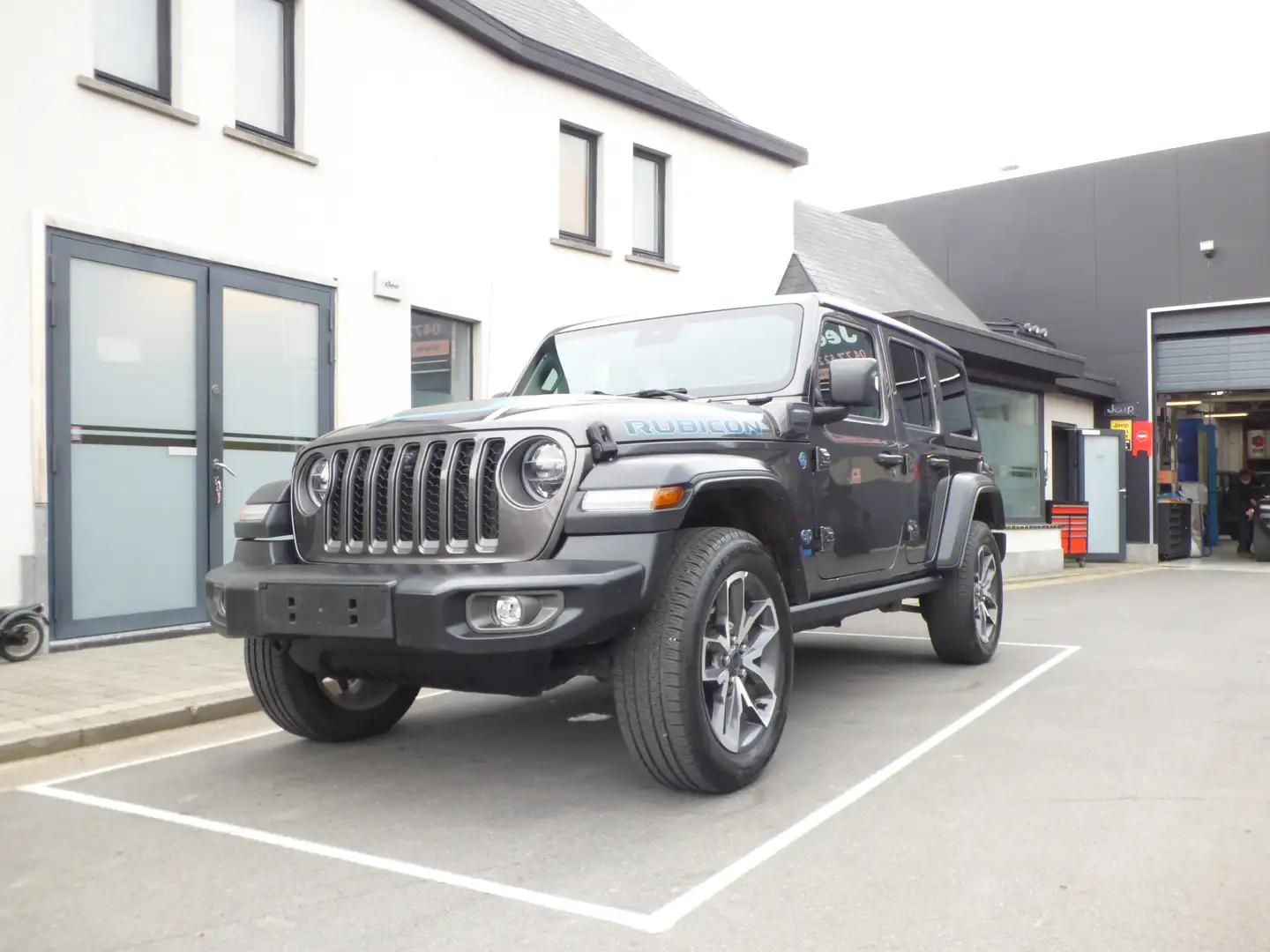 Jeep Wrangler Wrangler PHEV 2.0 Turbo 4xe Rubicon **35000km** Gris - 1