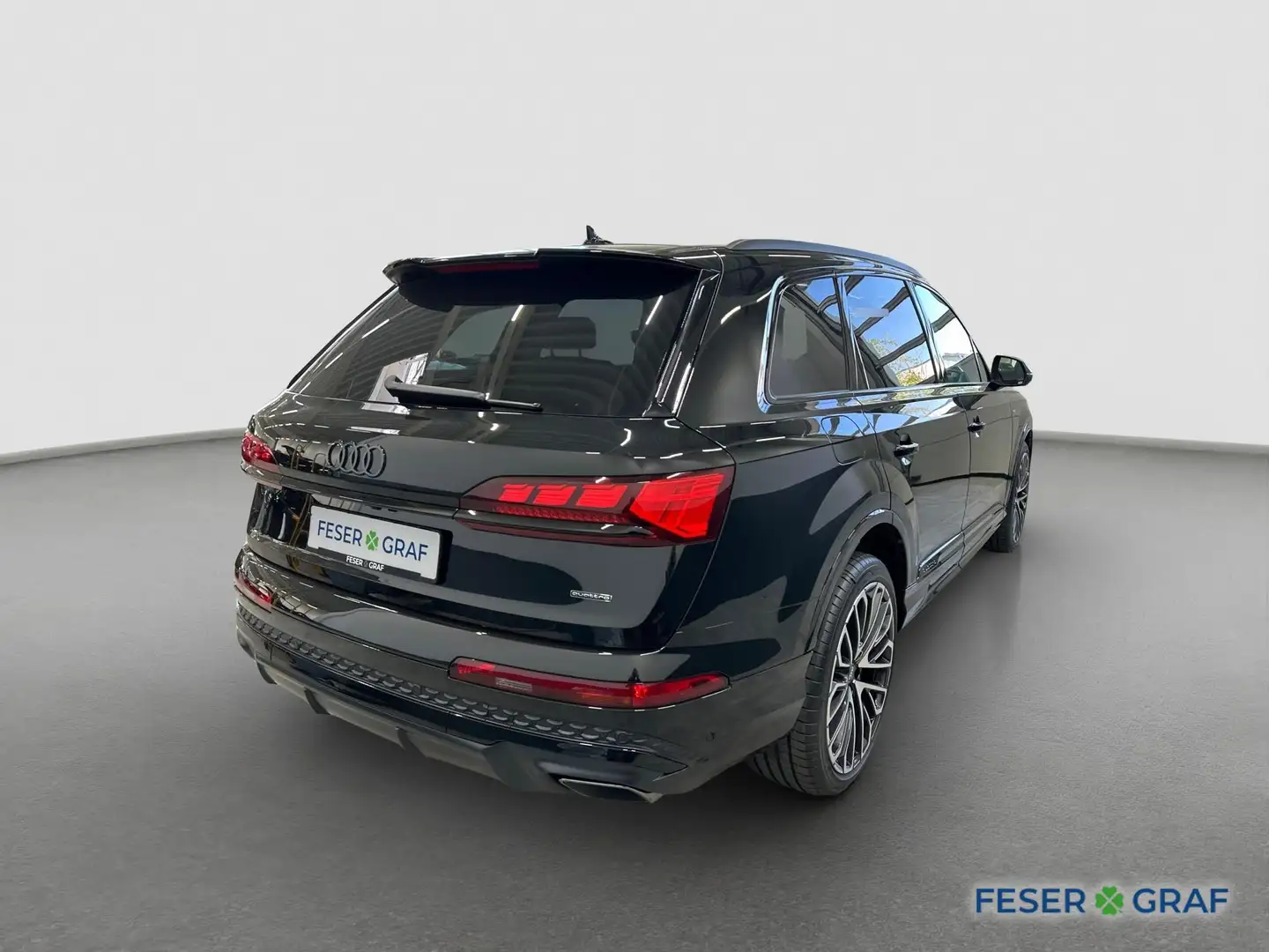 Audi Q7 S line 50 TDI 210 kW Pano AIR HuD Laser 7-Si. Schwarz - 2