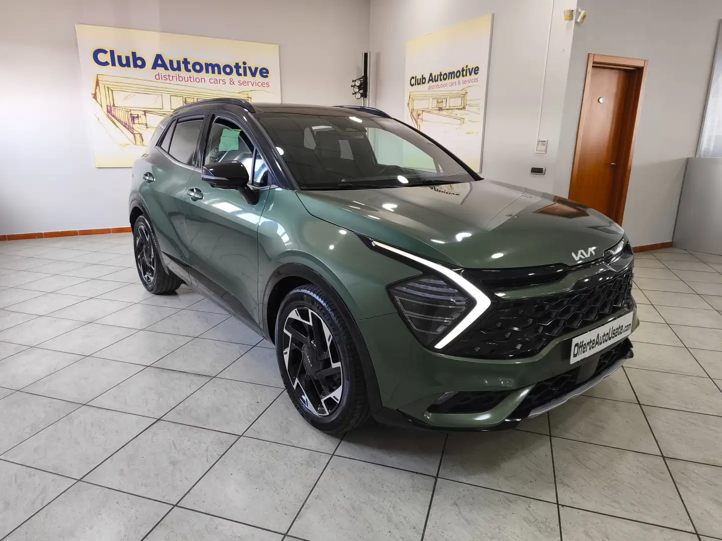Kia Sportage Sportage 1.6 crdi mhev GT-line Plus dct Verde - 1