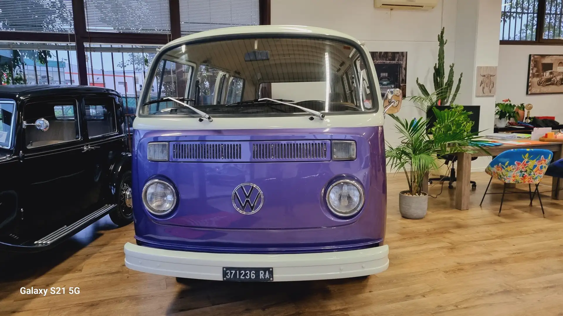 Volkswagen T2 16 9 POSTI  TARGHE E DOC. ORIGINALI  ISC. ASI Wit - 1