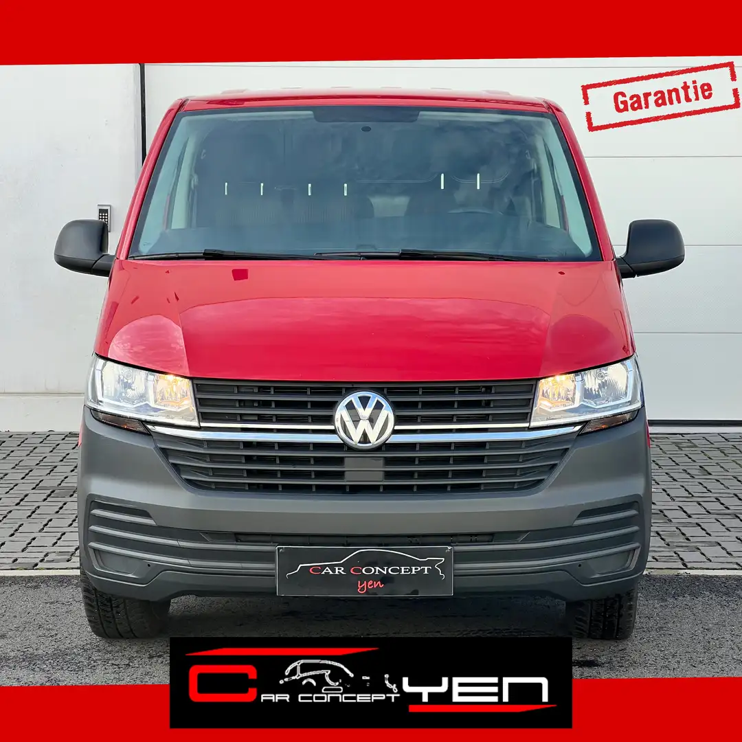 Volkswagen T6.1 Transporter Transporter 2.0 TDi L2/13.215€+BTW/Ingericht Rood - 2
