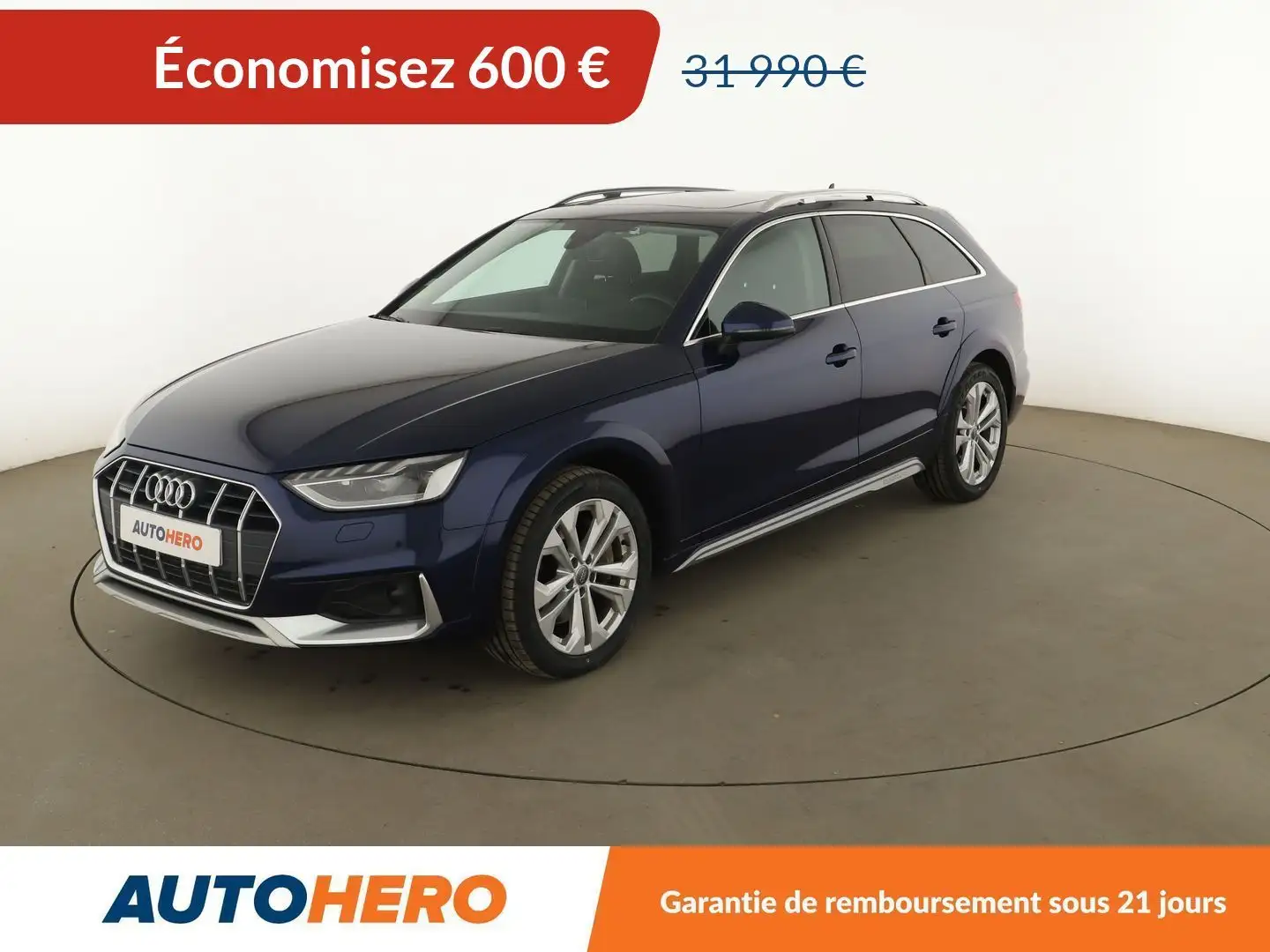 Audi A4 allroad 45 TDI Design Quattro Tiptronic Bleu - 1