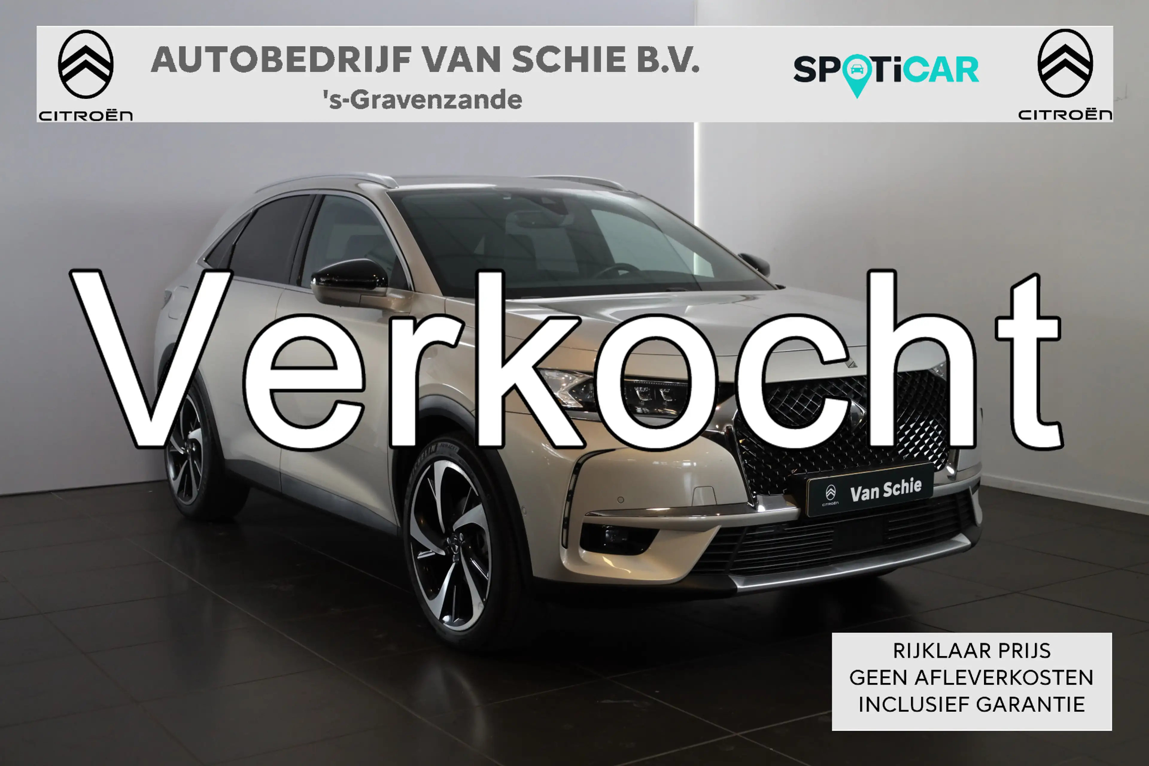DS Automobiles DS 7 Crossback PT 180 Grand Chic Automaat-8 20 " | Panoramadak |