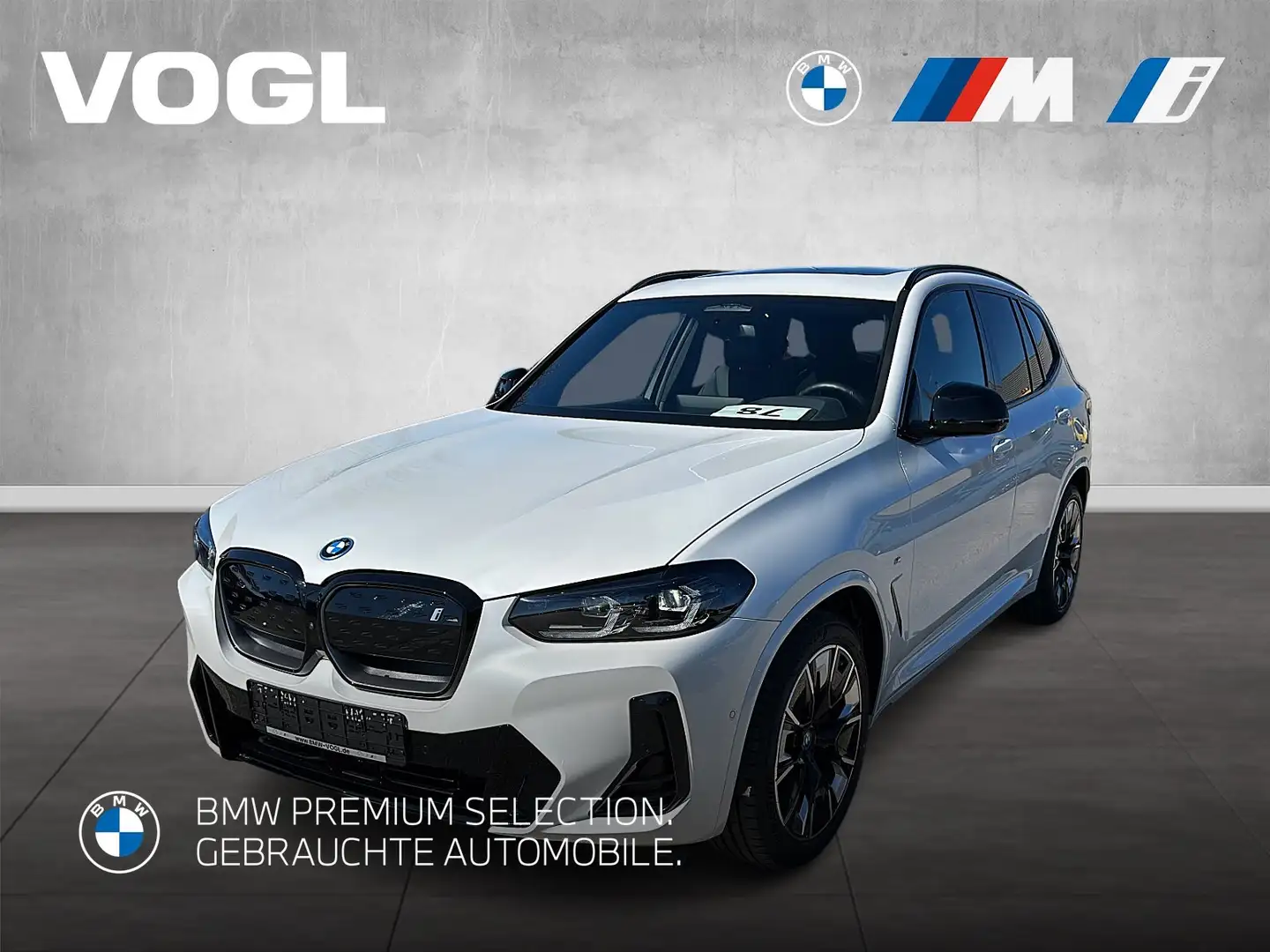 BMW iX3 M Sport Fehér - 1