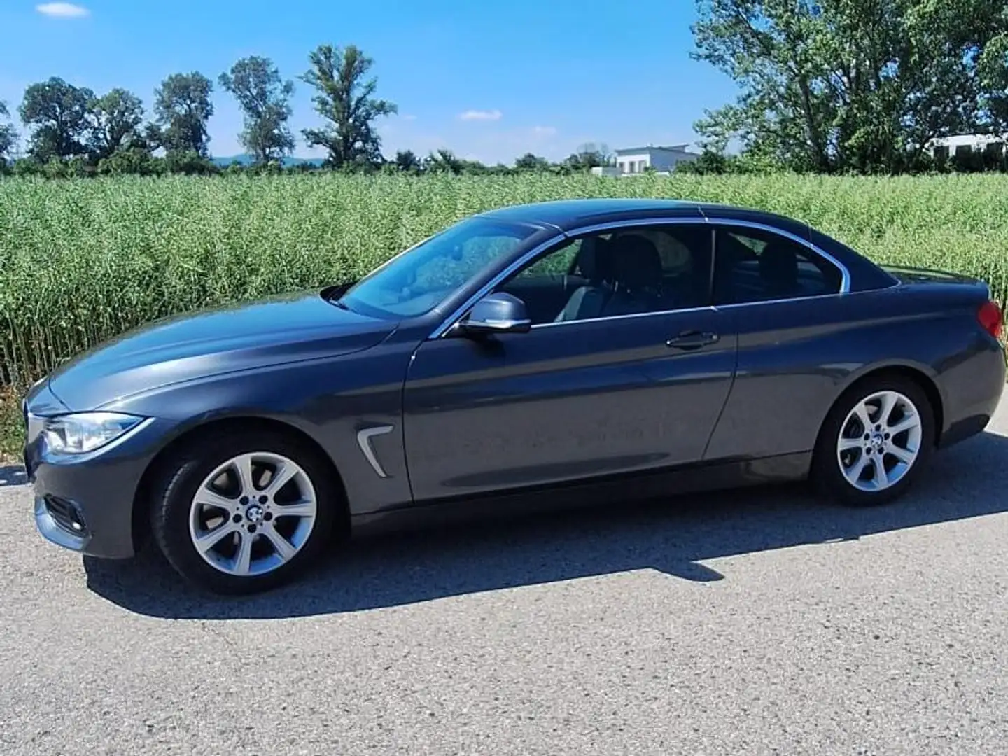 BMW 420 420d Cabrio Österreich-Paket Aut. Grau - 2