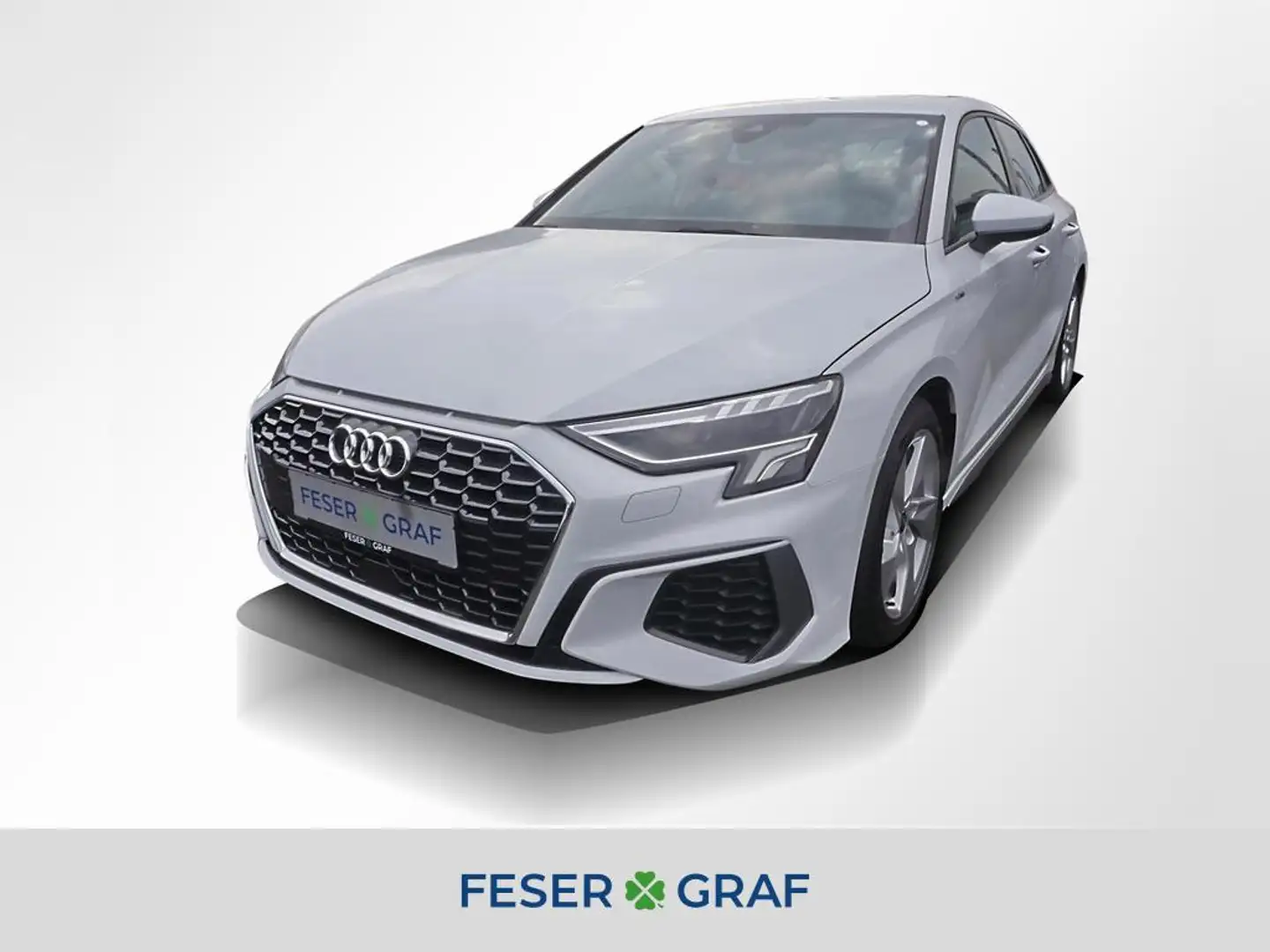 Audi A3 35 TFSI 2x S line LED Navi RüKa Weiß - 1
