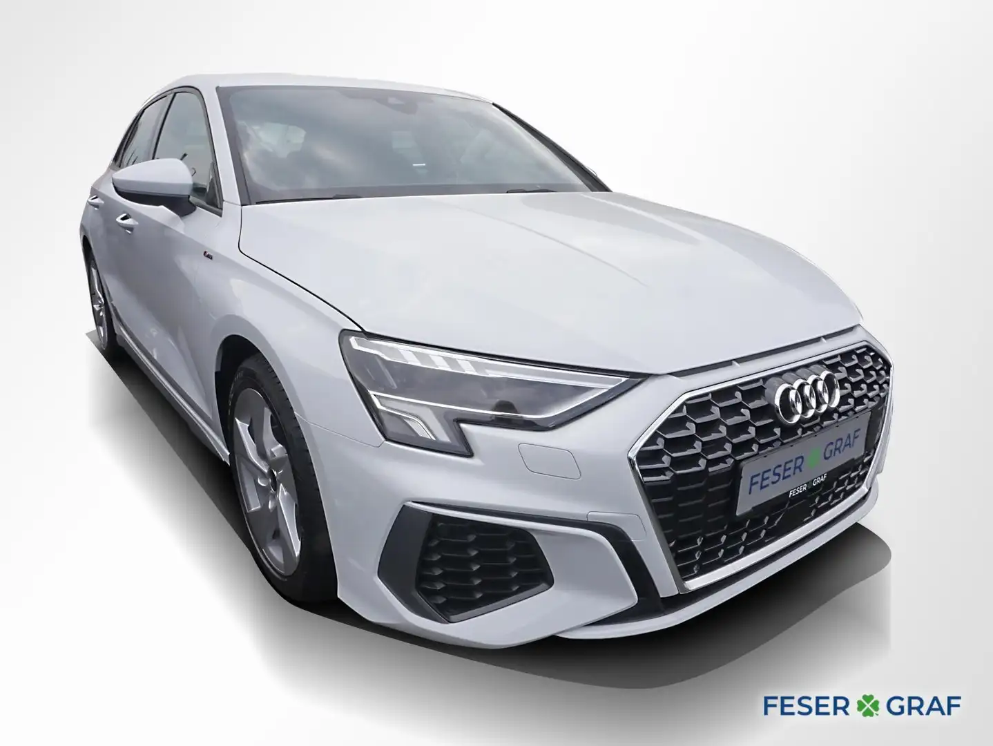 Audi A3 35 TFSI 2x S line LED Navi RüKa Weiß - 2
