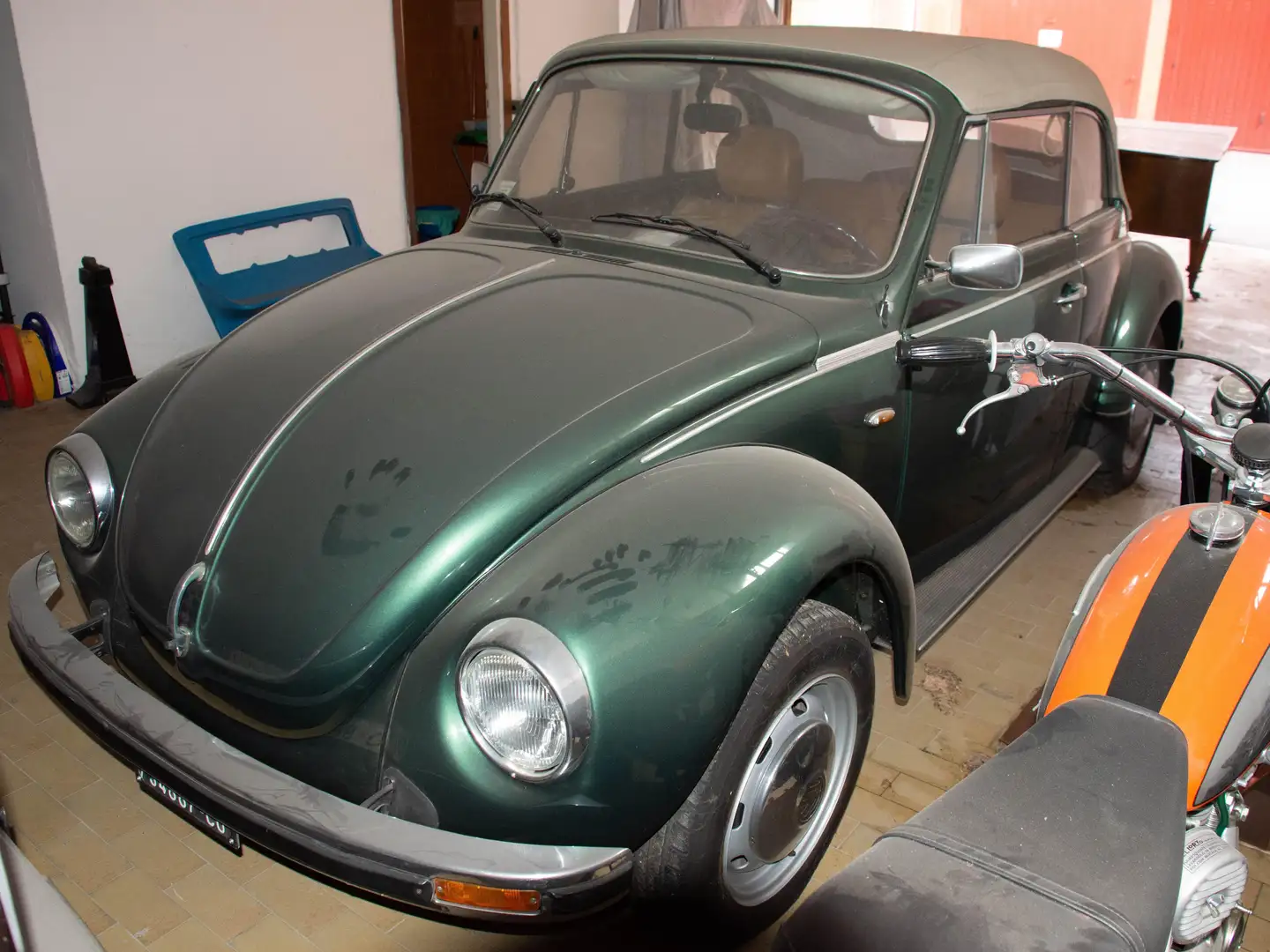 Volkswagen Beetle 15 D 11 Cabriolet Verde - 2