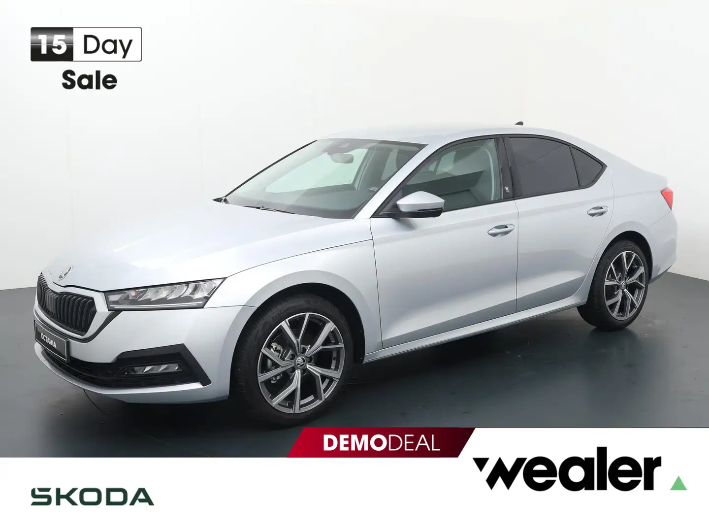 Skoda Octavia Edition 1.0 TSI 110pk DSG Automaat | Navigatie | A Argento - 1