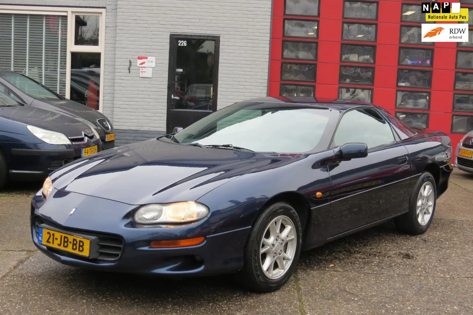 Chevrolet Camaro USA 3.8 Coupé B V6 , AUTOMAAT, LEDER Modrá - 1