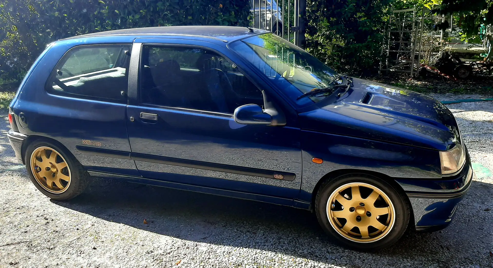 Renault Clio Clio I 1990 3p 1.8 16v Aria cat. Azul - 2