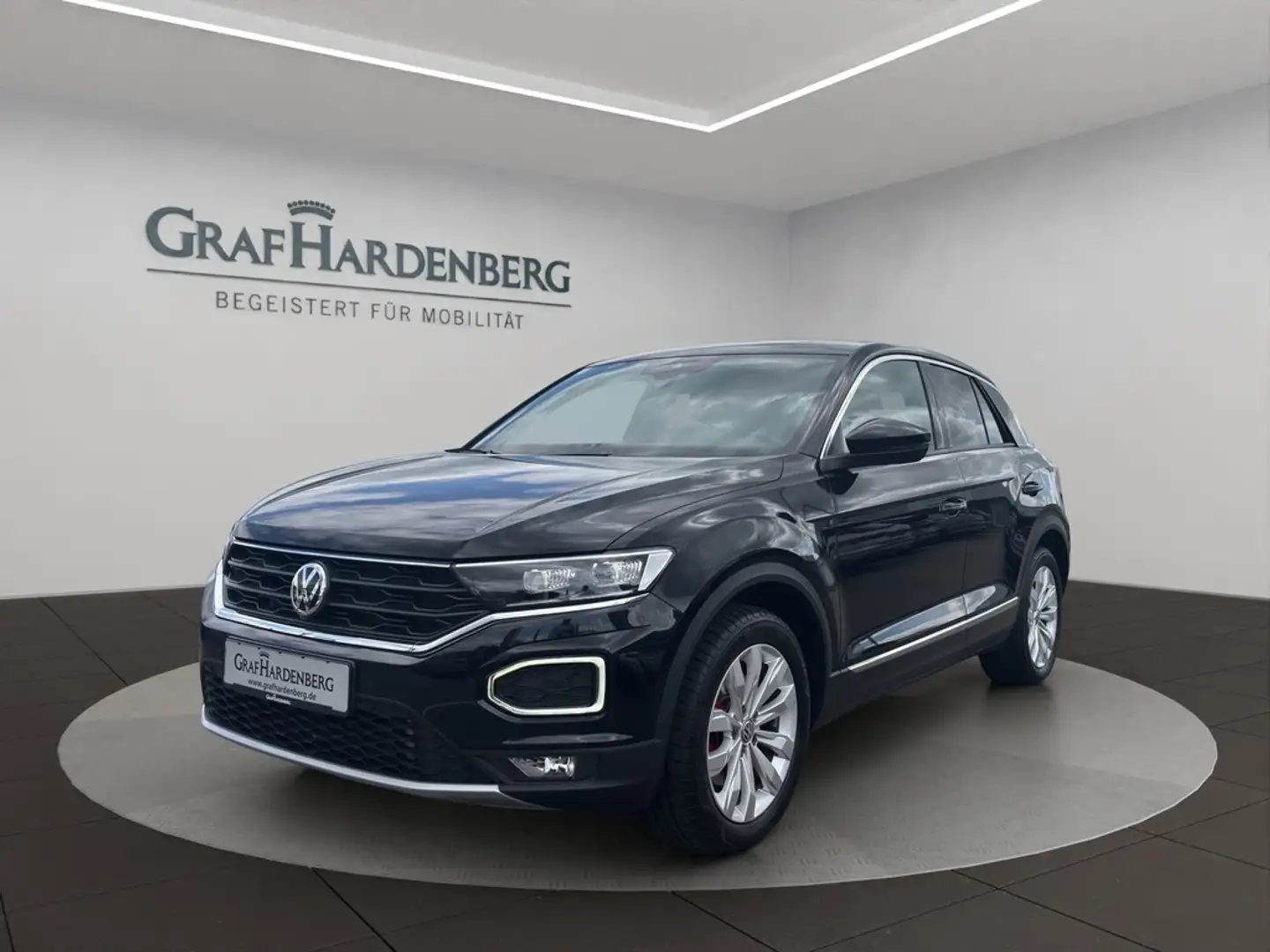 Volkswagen T-Roc 2.0 TSI DSG Sport 4Motion AHK PDC NAVI Negro - 1