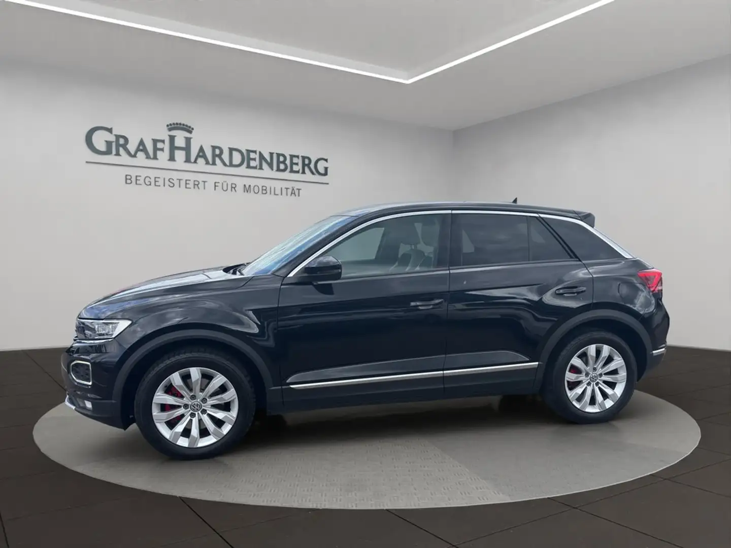 Volkswagen T-Roc 2.0 TSI DSG Sport 4Motion AHK PDC NAVI Negro - 2