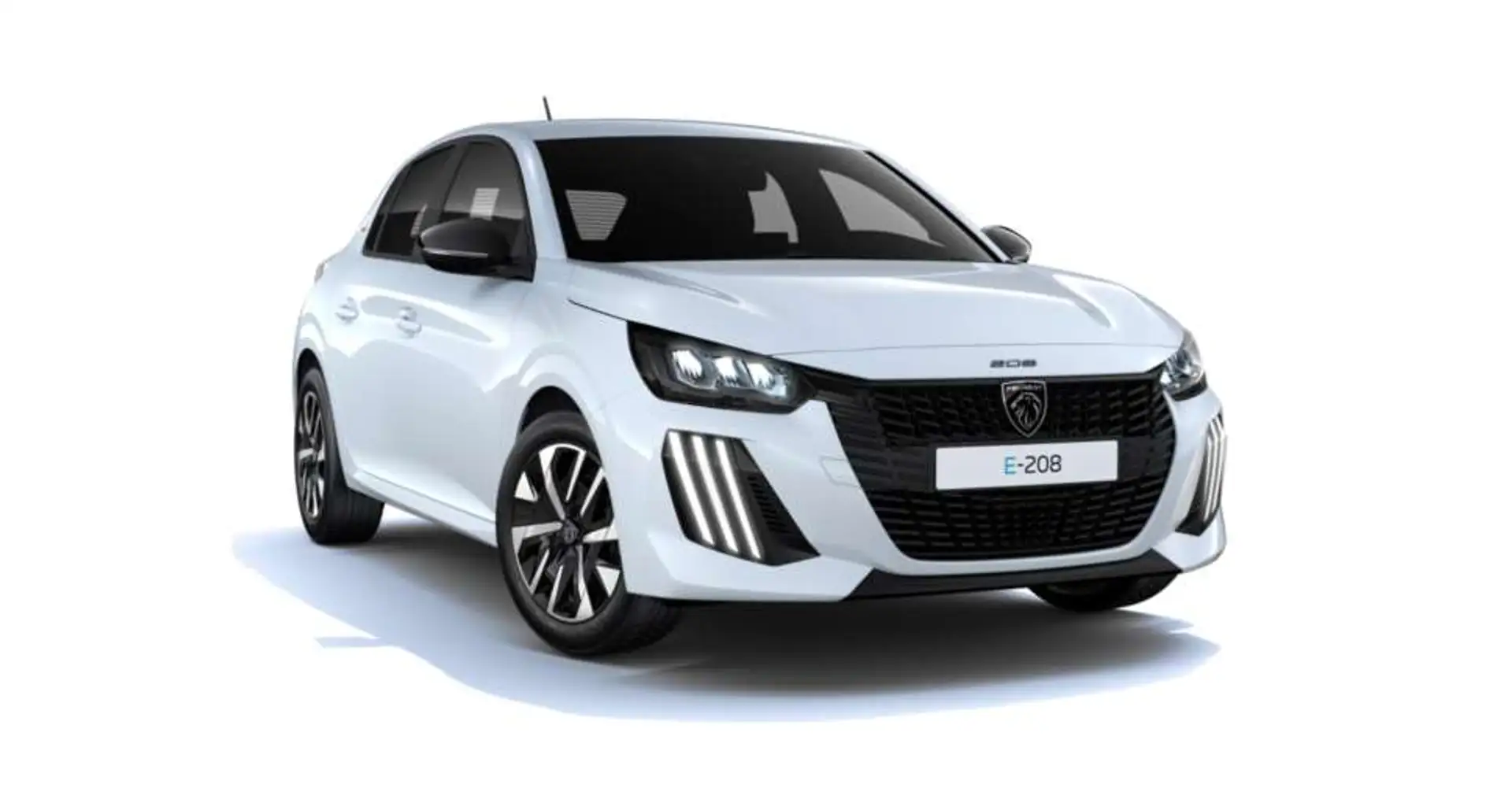 Peugeot 208 Elektro Style 11kW 3-phasig # schnell verfügbar # Weiß - 1