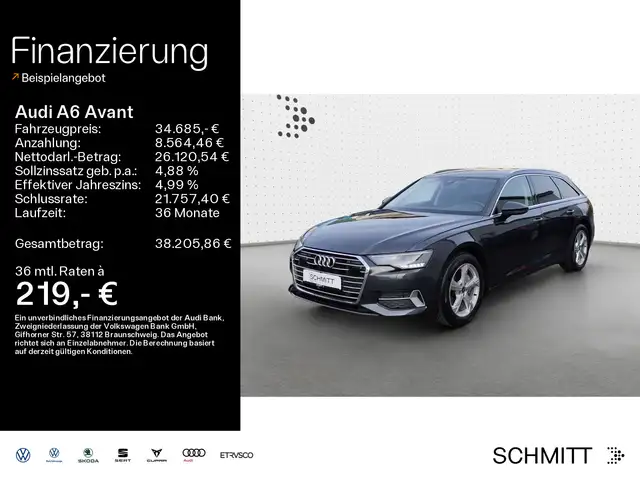 Audi A6 Sport 40 TDI quattro StHz+AHK+Kamera+Na