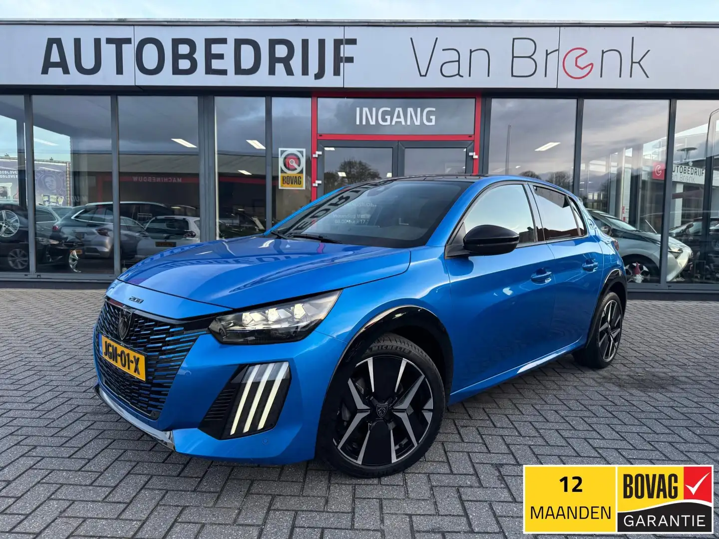 Peugeot 208 Hybrid 100PK e-DCS6 GT | Camera | Carplay | LED Azul - 1