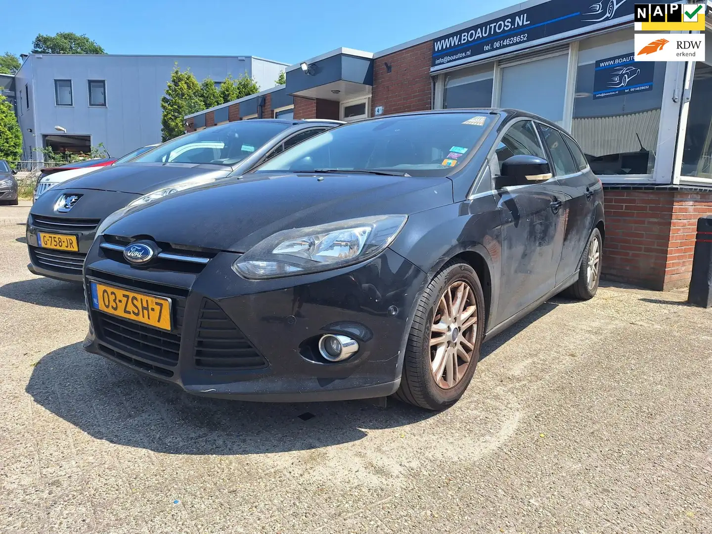 Ford Focus Wagon 1.0 EcoBoost Titanium (MOTOR DEFECT) Noir - 1