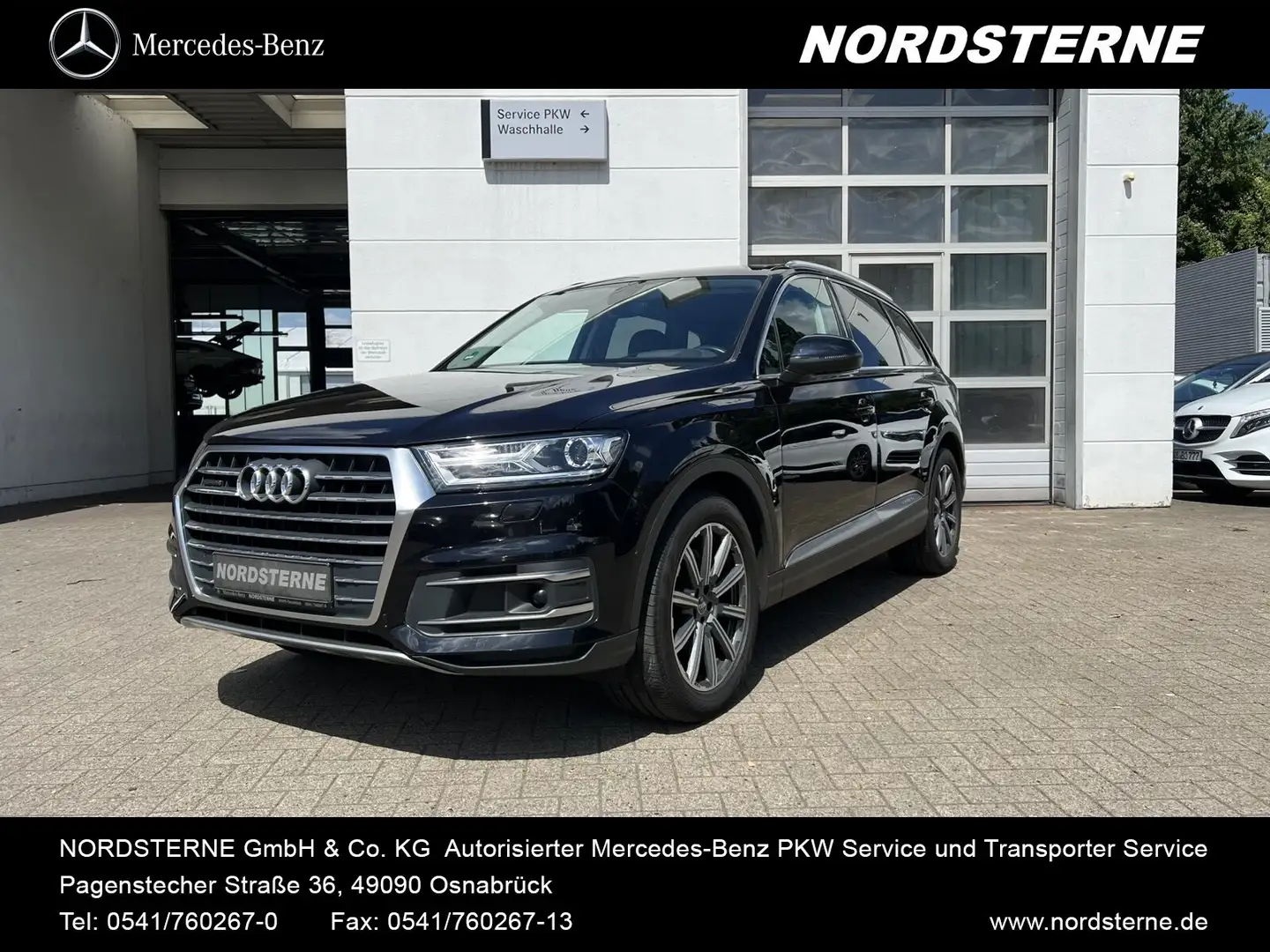 Audi Q7 Q7 3.0 TDI quattro+ABSTANDSTEMP.+HEADUP+R.KAM++ Noir - 1