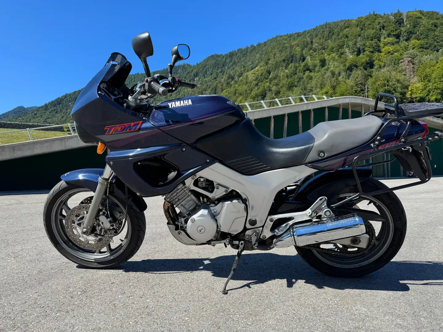 Yamaha TDM 850 3vd Bleu - 1