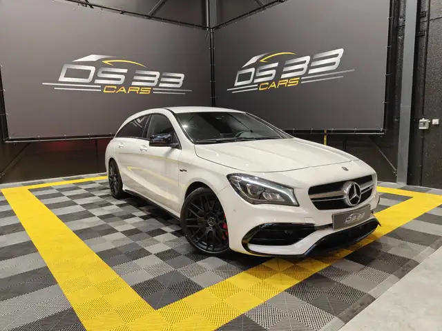 Mercedes-Benz CLA 45 AMG 4-Matic 381pk/Schaalstoelen/CAM/Harman/Apple