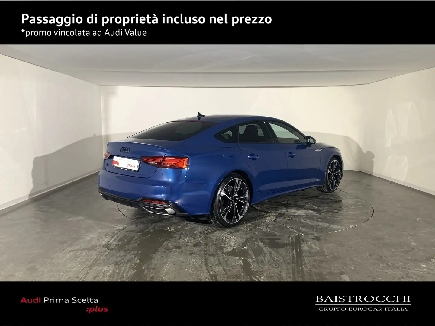 Audi A5 sportback 40 2.0 tdi mhev s line edition 204cv s-t Blu/Azzurro - 2