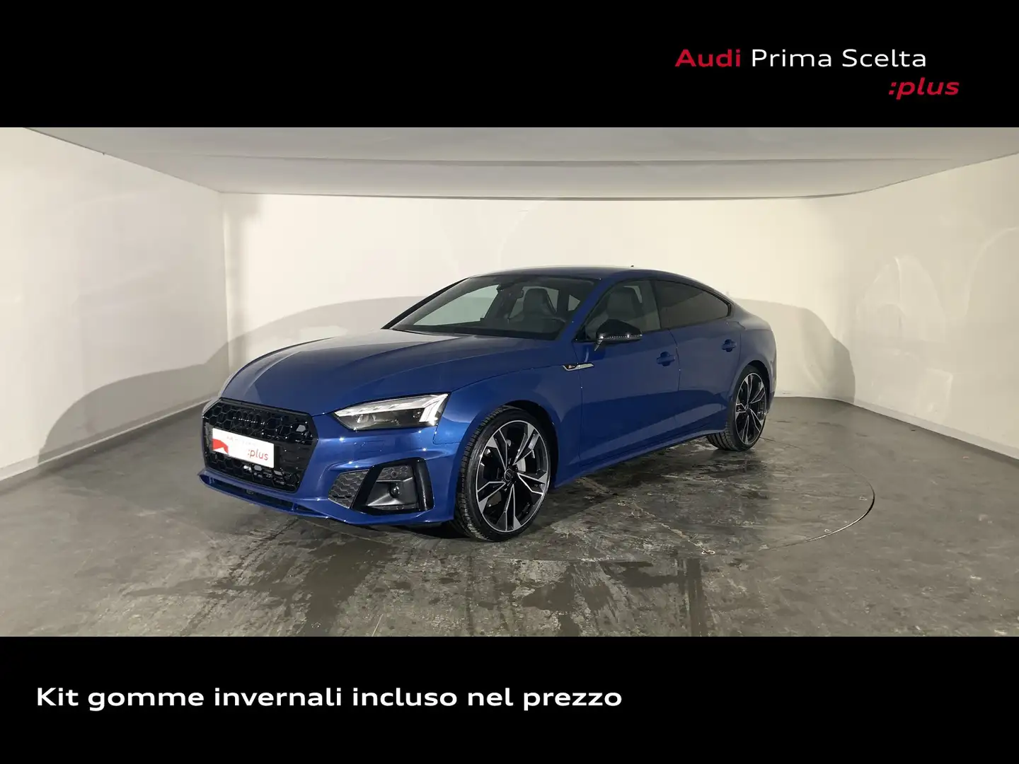 Audi A5 sportback 40 2.0 tdi mhev s line edition 204cv s-t Blu/Azzurro - 1