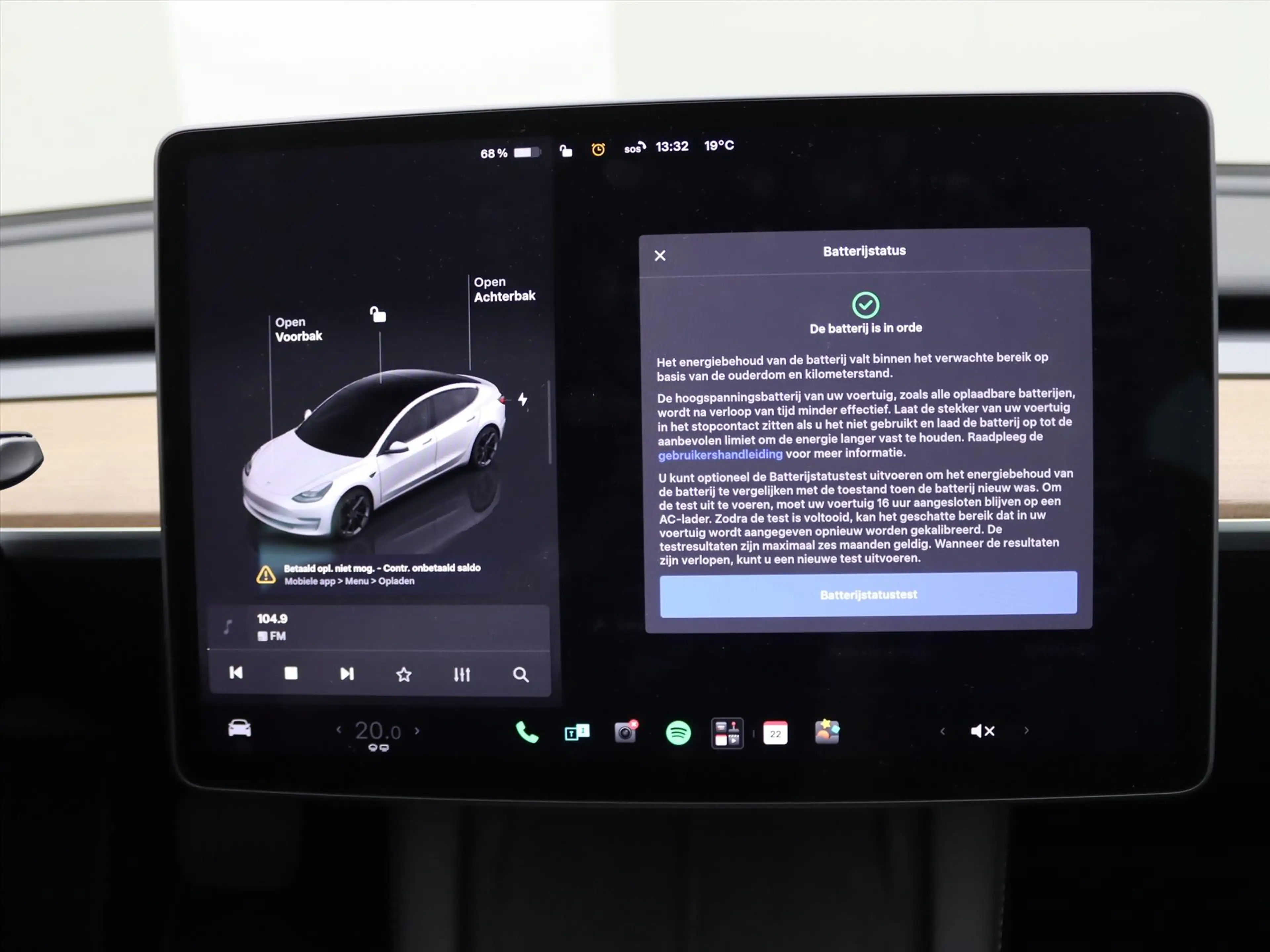 Tesla Model 3 Standard RWD Plus 96.4% SoH UPGRADE [ ENHANCED AUT — photo 34