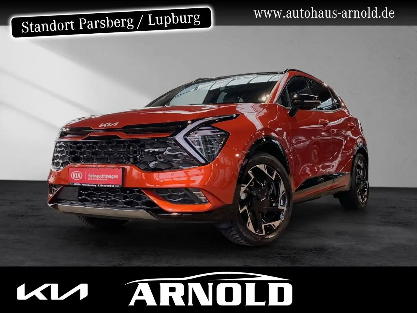 Kia Sportage Sportage 1.6 T-GDI PlugInHybrid PHEV GT-Line AWD Orange - 1