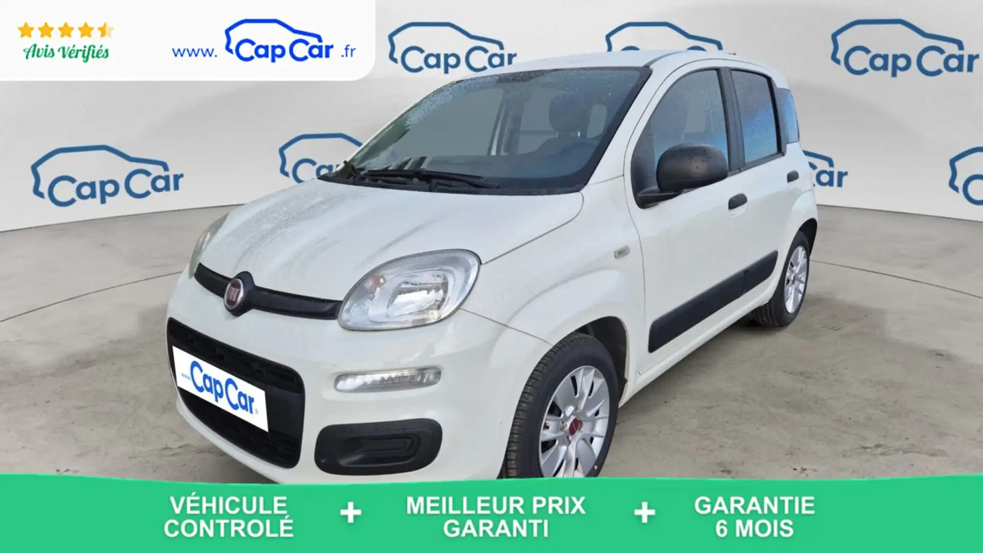 Fiat Panda III 1.2 69 Pop Blanc - 1