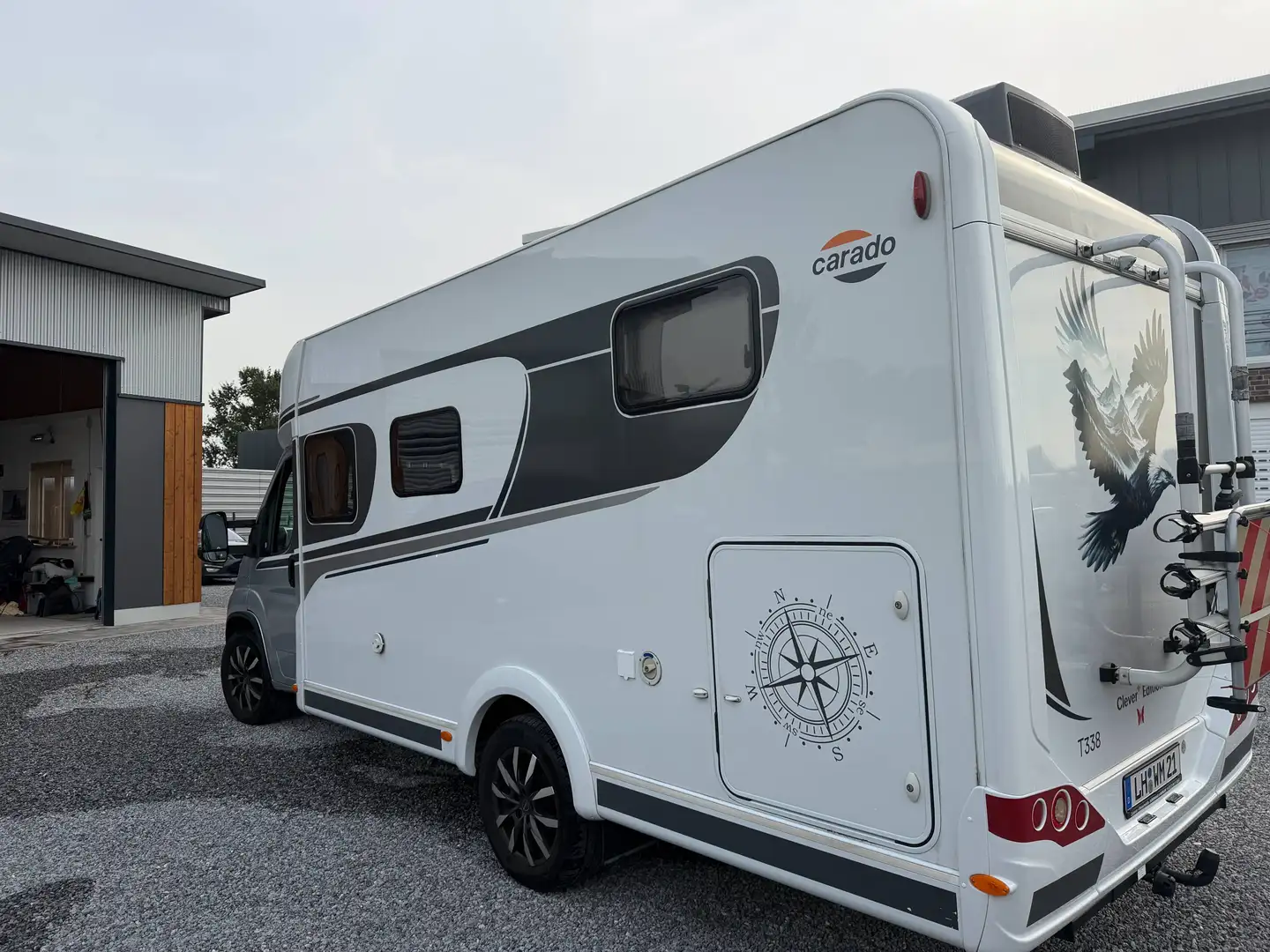 Caravans-Wohnm Carado Clever + Weiß - 1