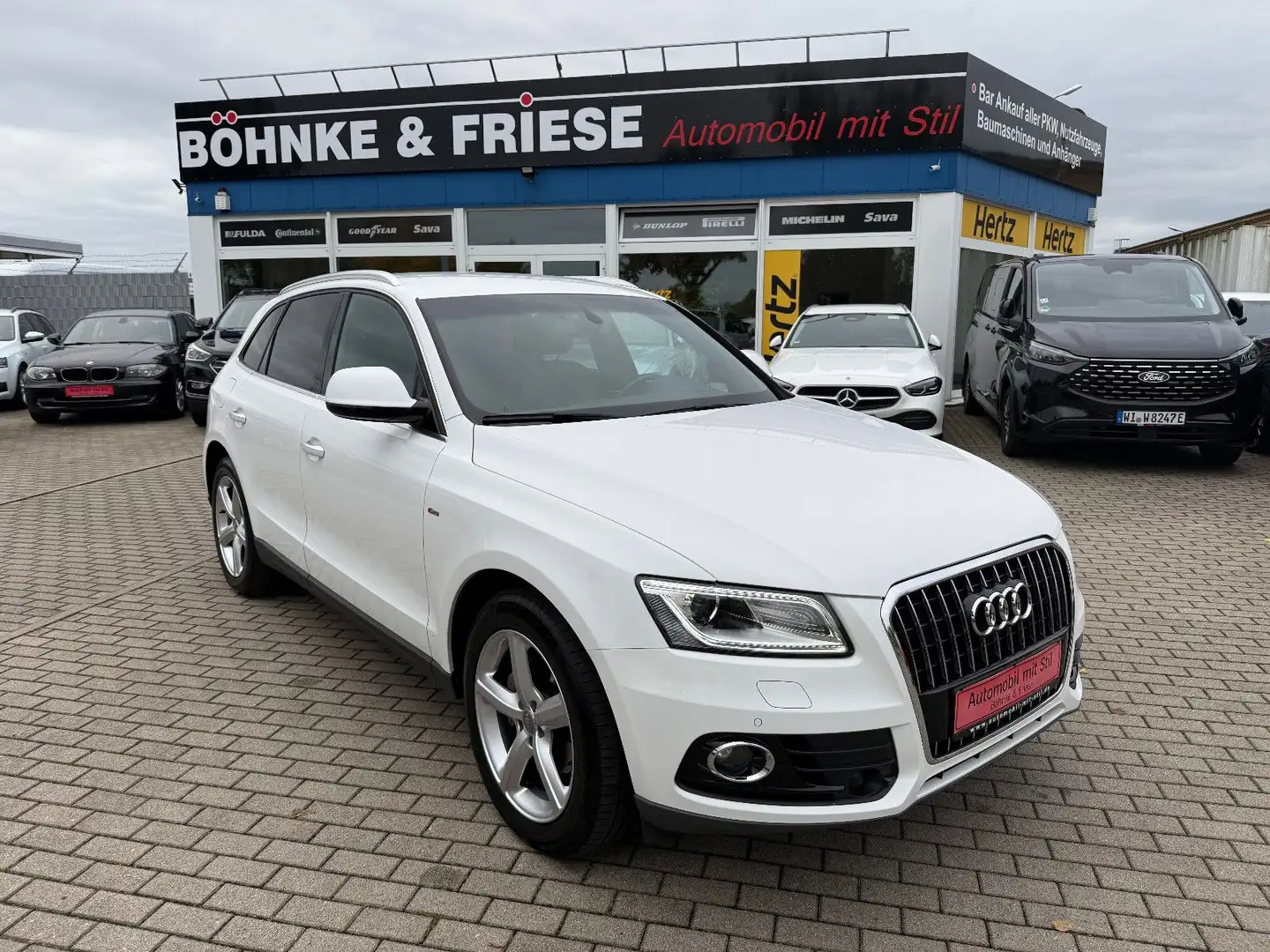 Audi Q5 2.0 TDI CLEAN DIESEL S -LINE XENON LED ACC Weiß - 1