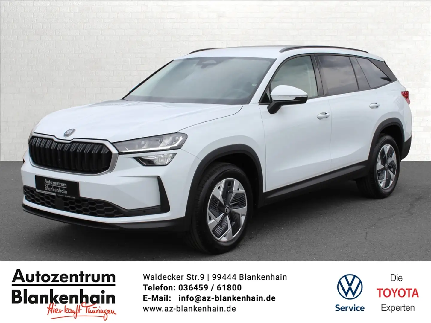 Skoda Kodiaq 1,5 TSI Selection Preisknaller mit AHK ! Blanco - 1