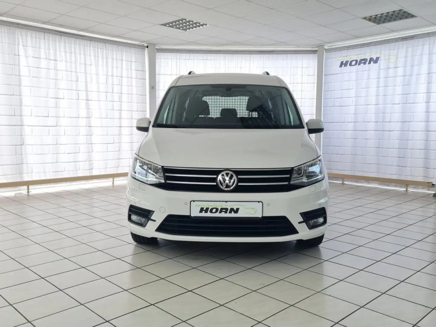 Volkswagen Caddy Maxi Comf. BMT, unfallfrei,AHK,1.Hand,Navi,Service Weiß - 2