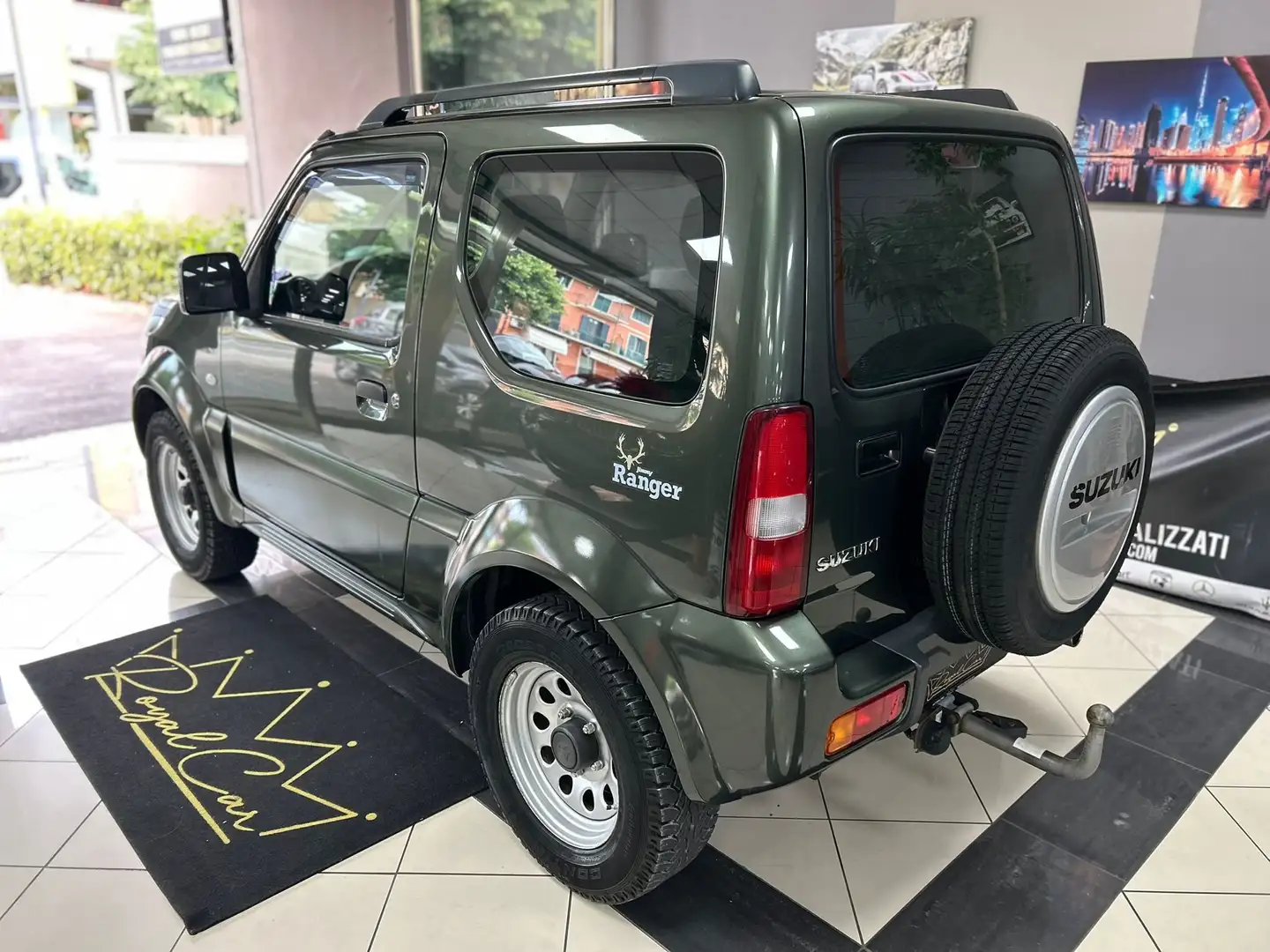 Suzuki Jimny 1.3 16v 4wd Ranger Autom Verde - 2